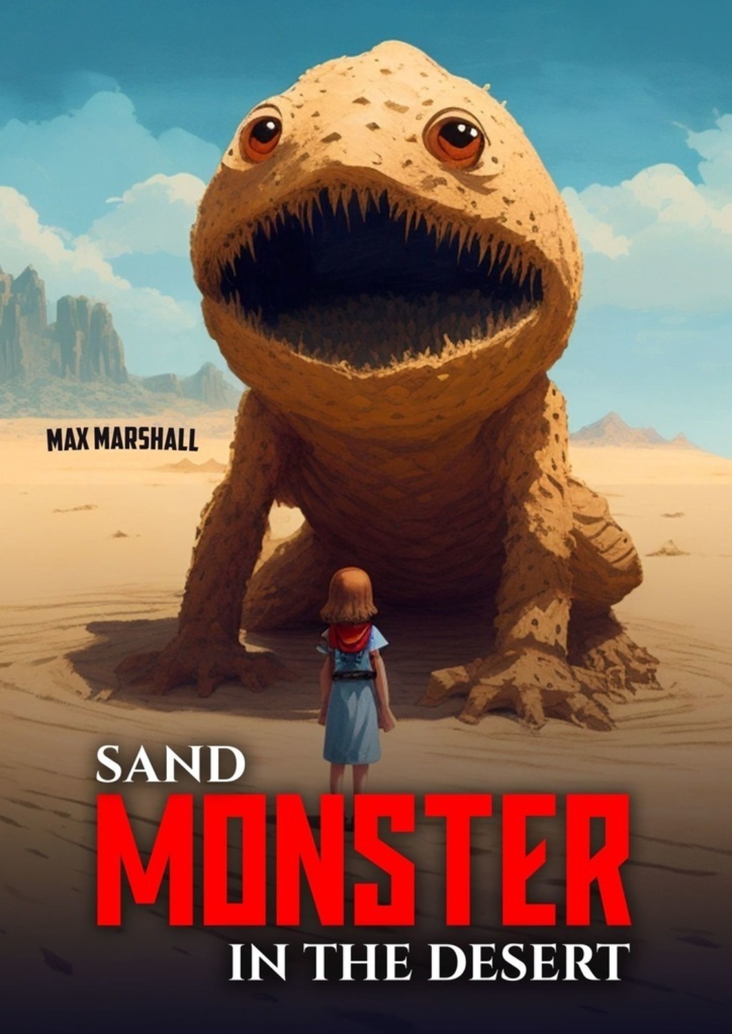Обложка книги «Sand Monster in the Desert»