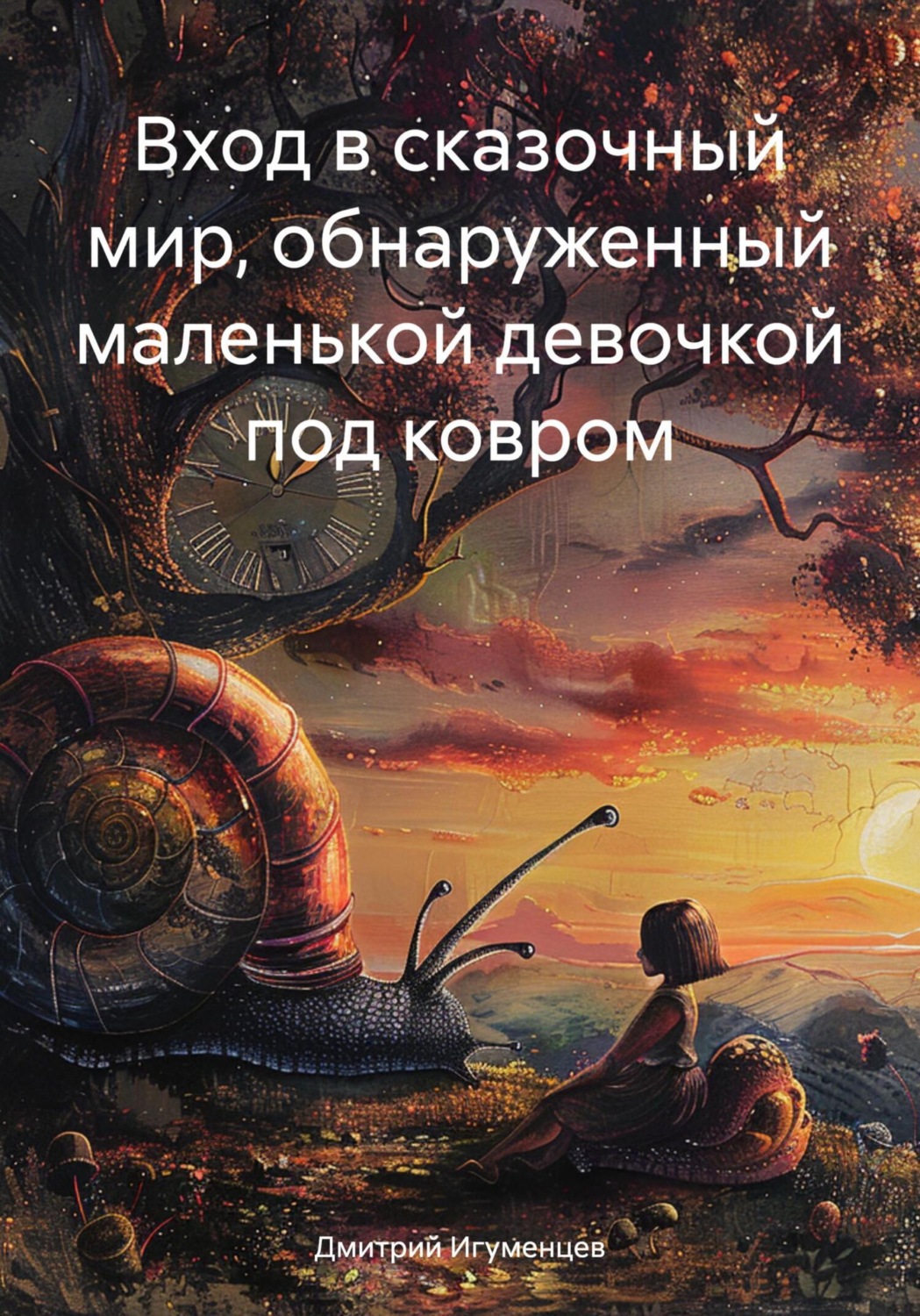 Обложка книги «Вход в сказочный мир, обнаруженный маленькой девочкой под ковром»