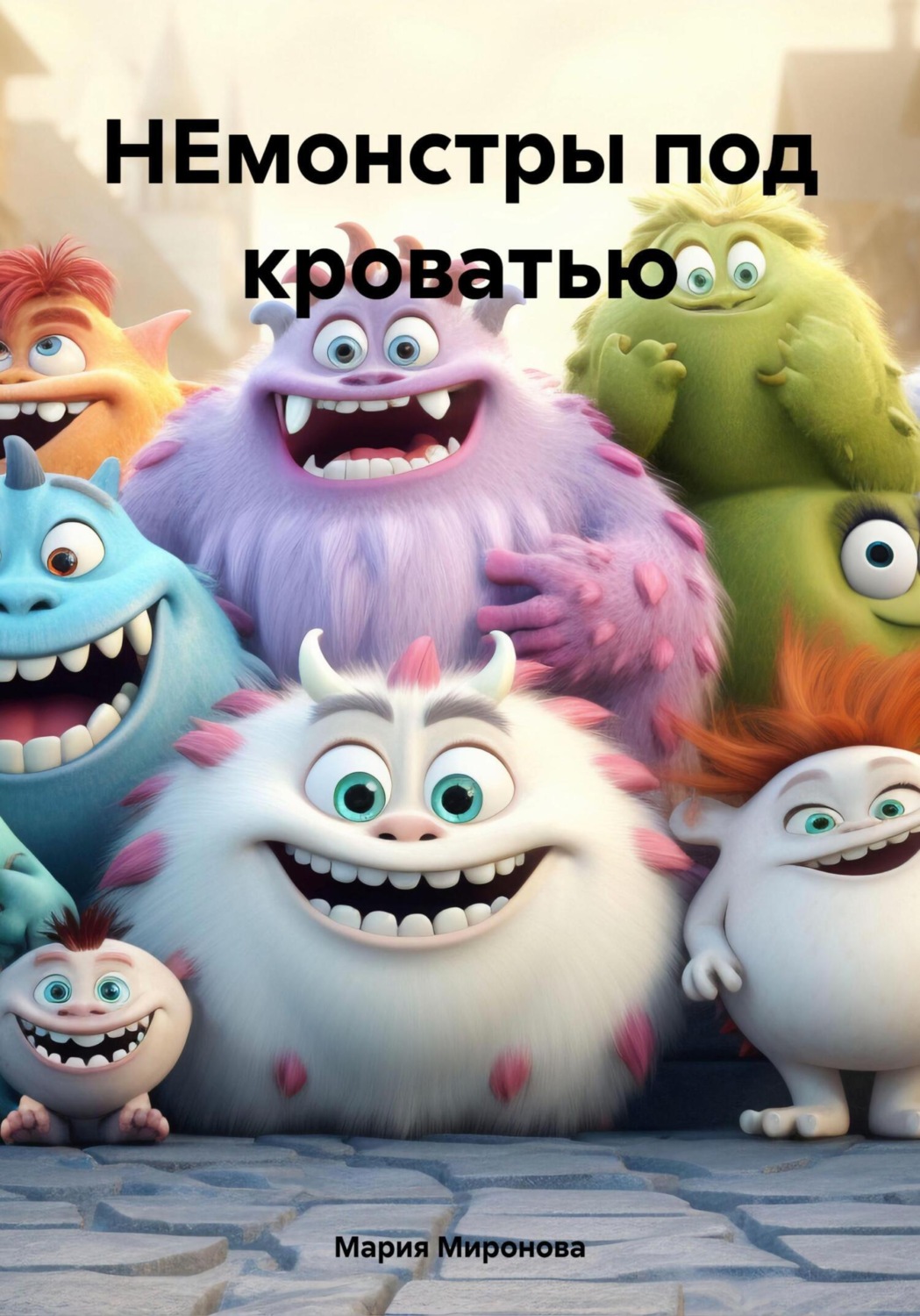 Обложка книги «НЕмонстры под кроватью»