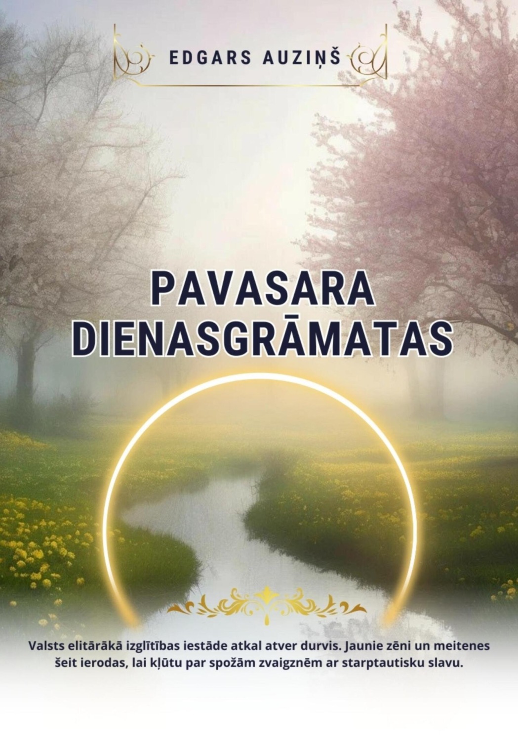 Обложка книги «Pavasara dienasgrāmatas»