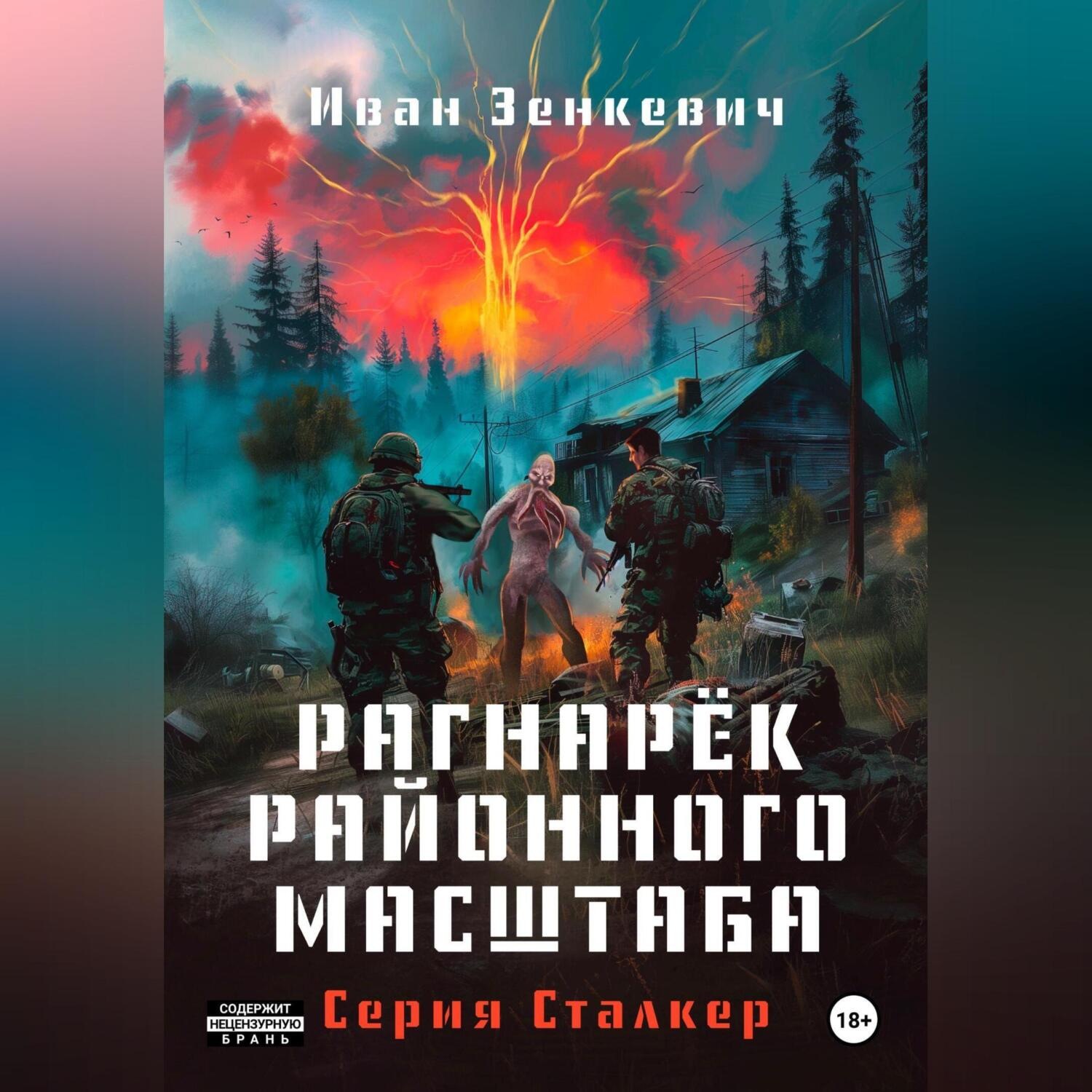 Обложка книги «Сталкер. Рагна́рёк районного масштаба»