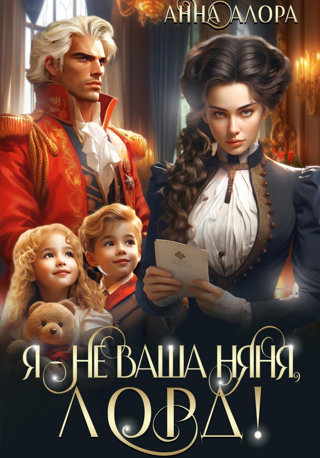 Обложка книги «Я – не ваша няня, лорд!»
