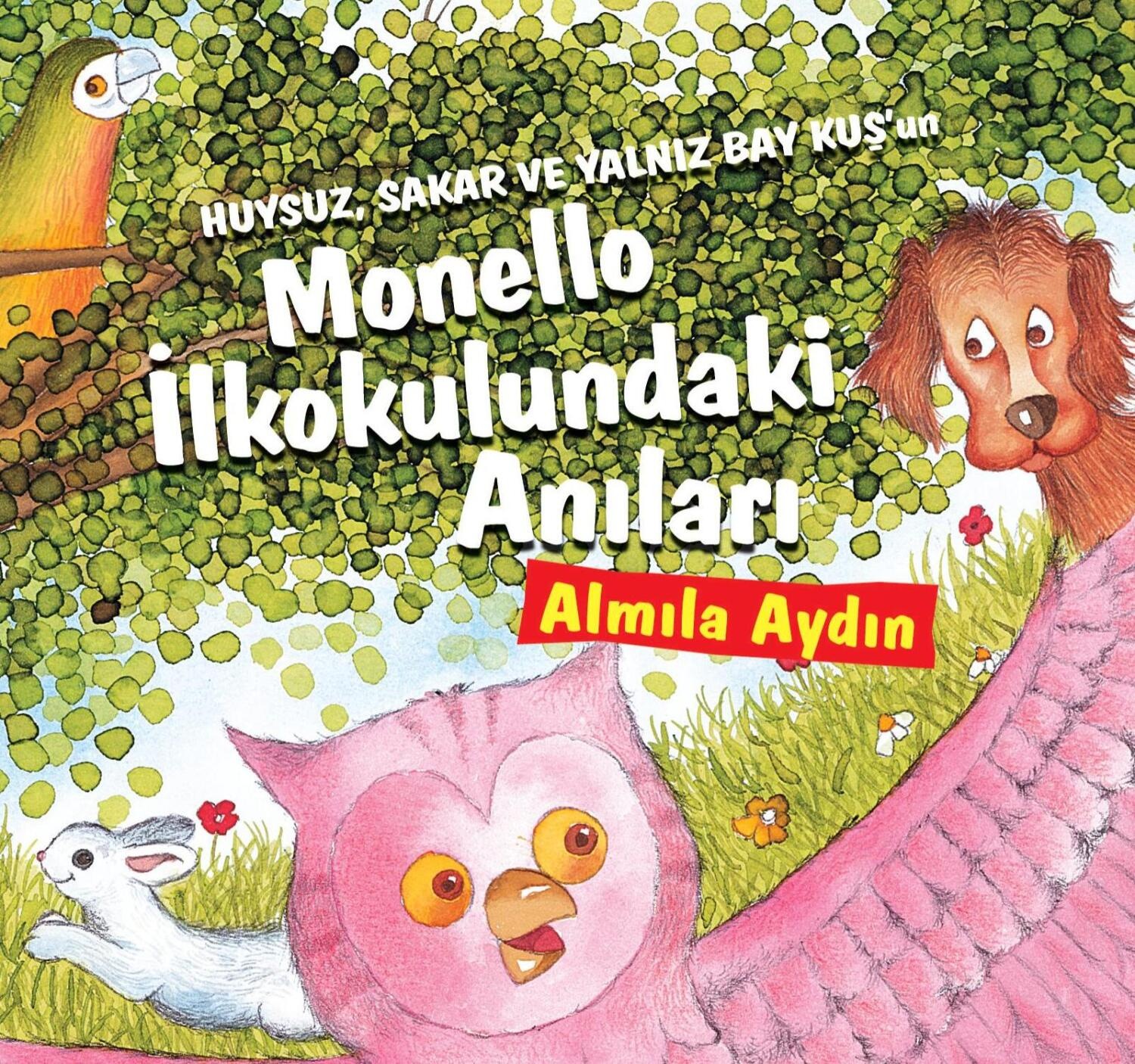 Обложка книги «HUYSUZ, SAKAR VE YALNIZ BAY KUS’UN MONELLO ILKOKULUNDAKI ANILARI»