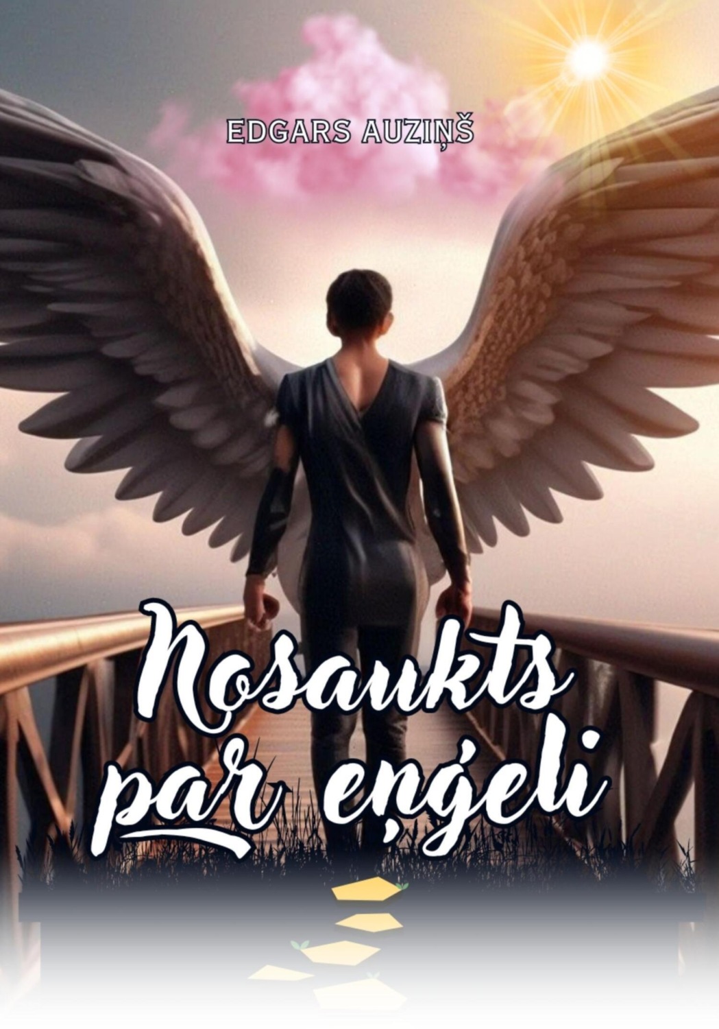 Обложка книги «Nosaukts par eņģeli»