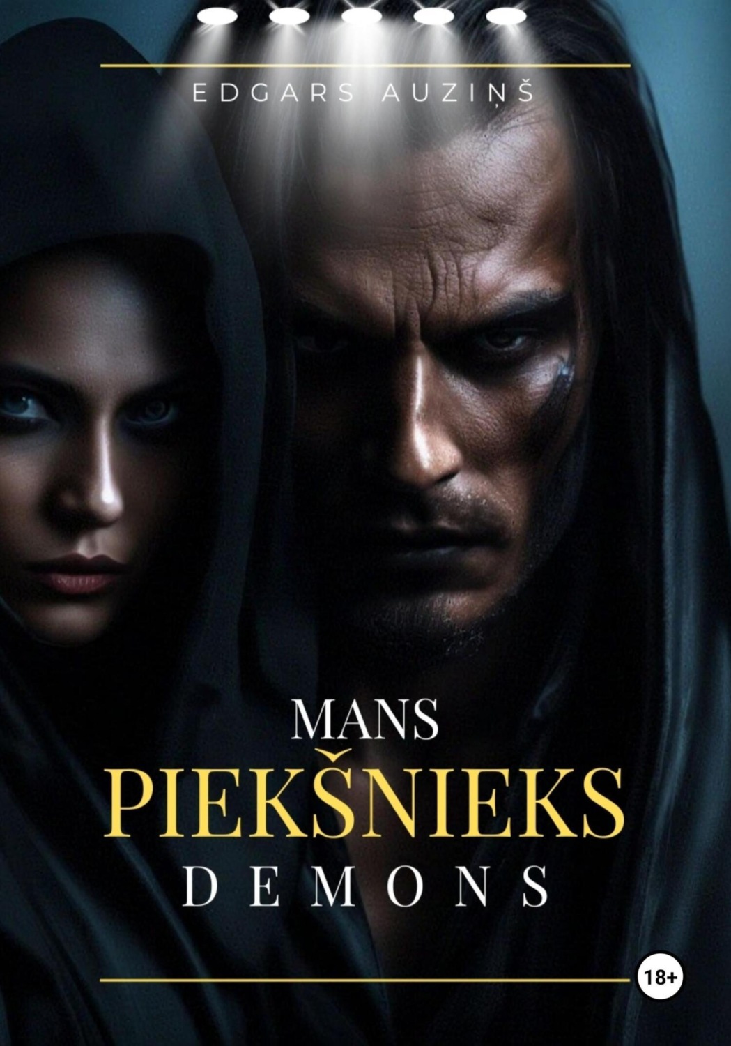 Обложка книги «Mans piekšnieks demons»