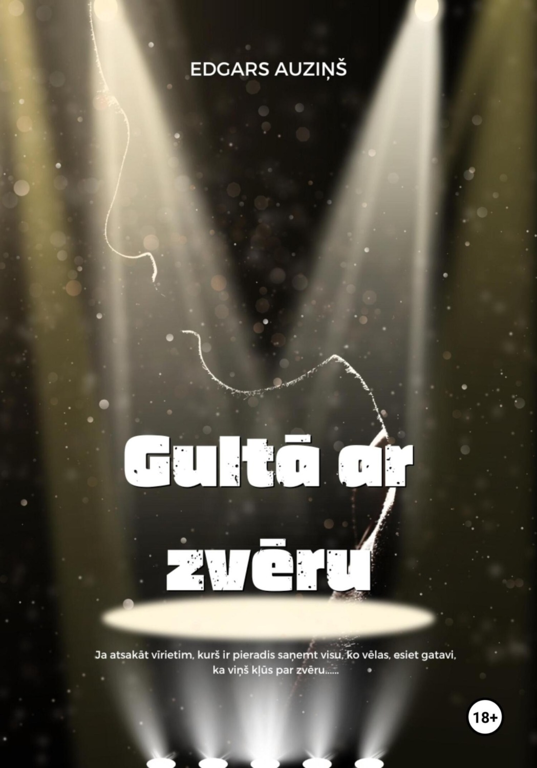 Обложка книги «Gultā ar zvēru»