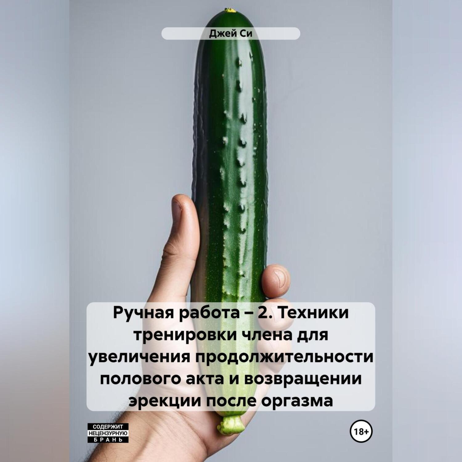 Обложка книги «Ручная работа – 2. Техники тренировки члена для увеличения продолжительности полового акта и возвращении эрекции после оргазма»