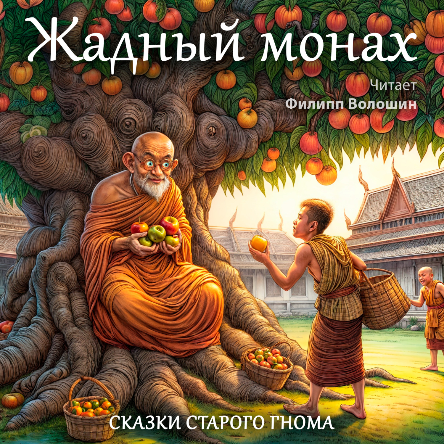 Обложка книги «Жадный монах»