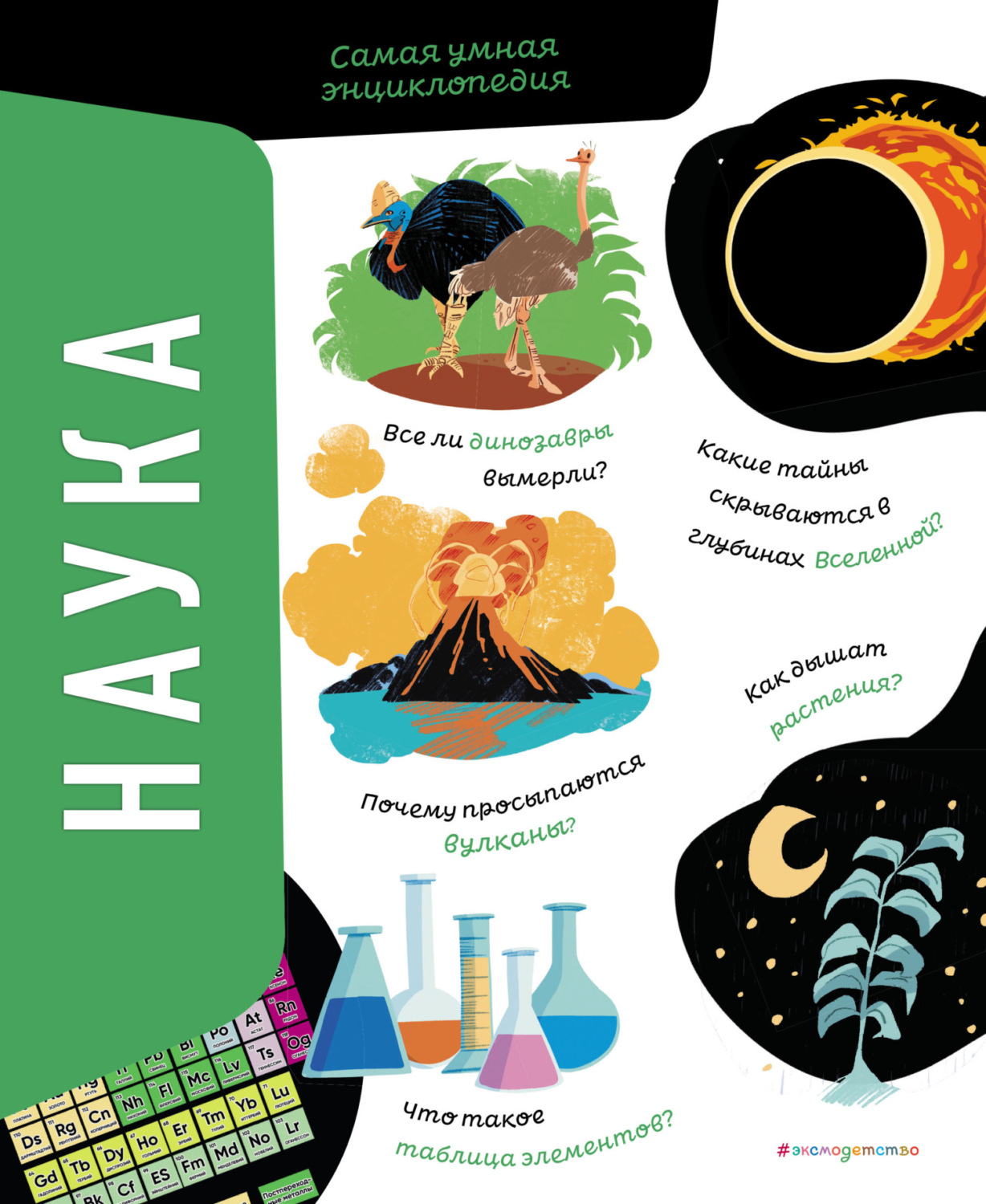 Обложка книги «Наука. Самая умная энциклопедия»