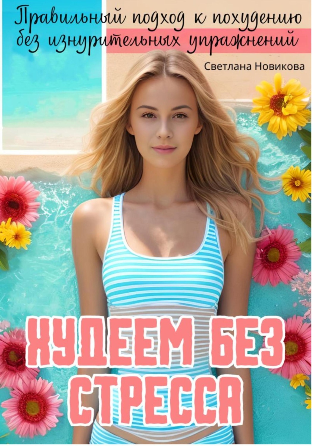 Обложка книги «Худеем без стресса: Правильный подход к похудению без изнурительных упражнений»