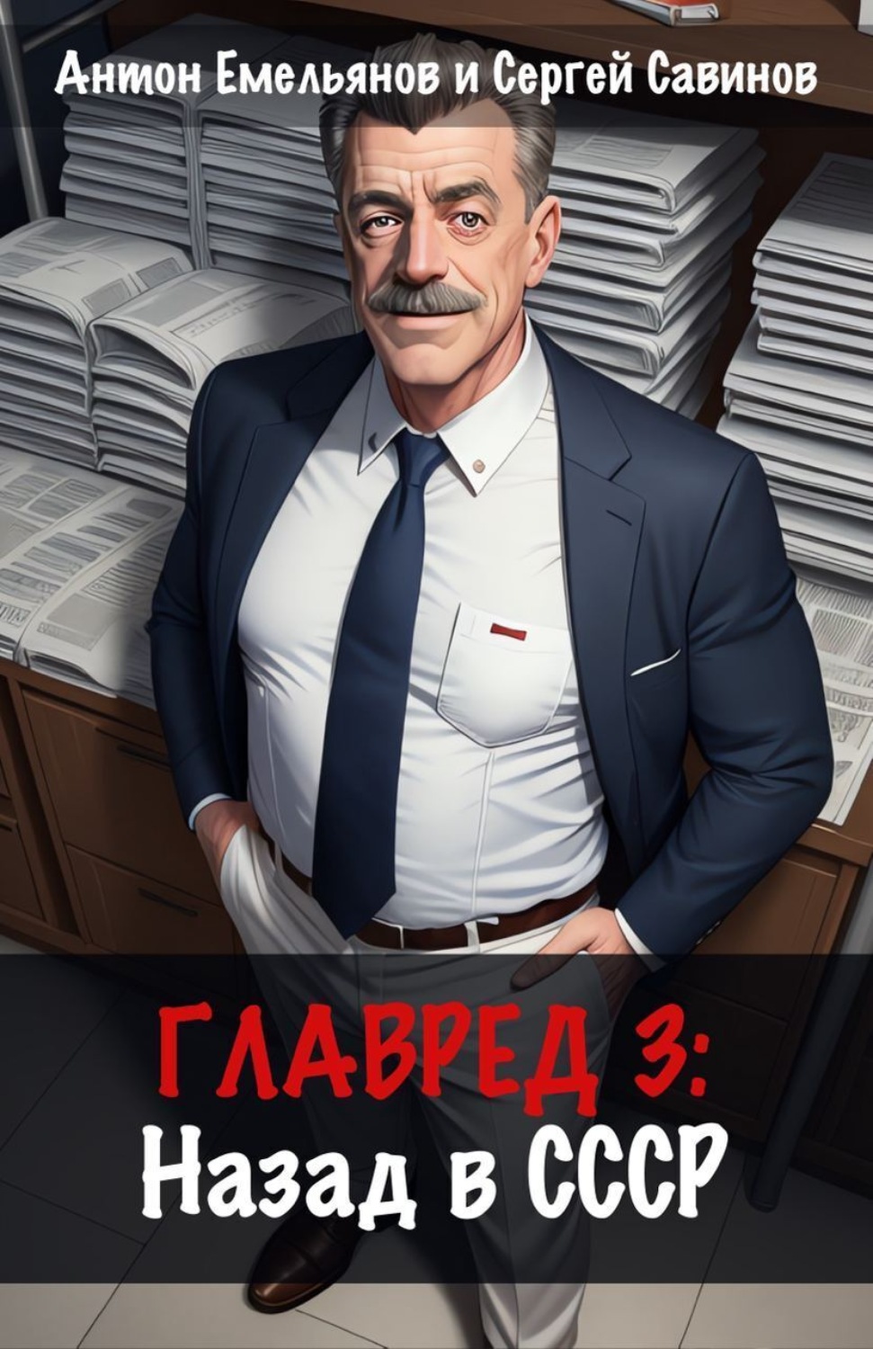 Обложка книги «Главред: Назад в СССР. Книга 3»