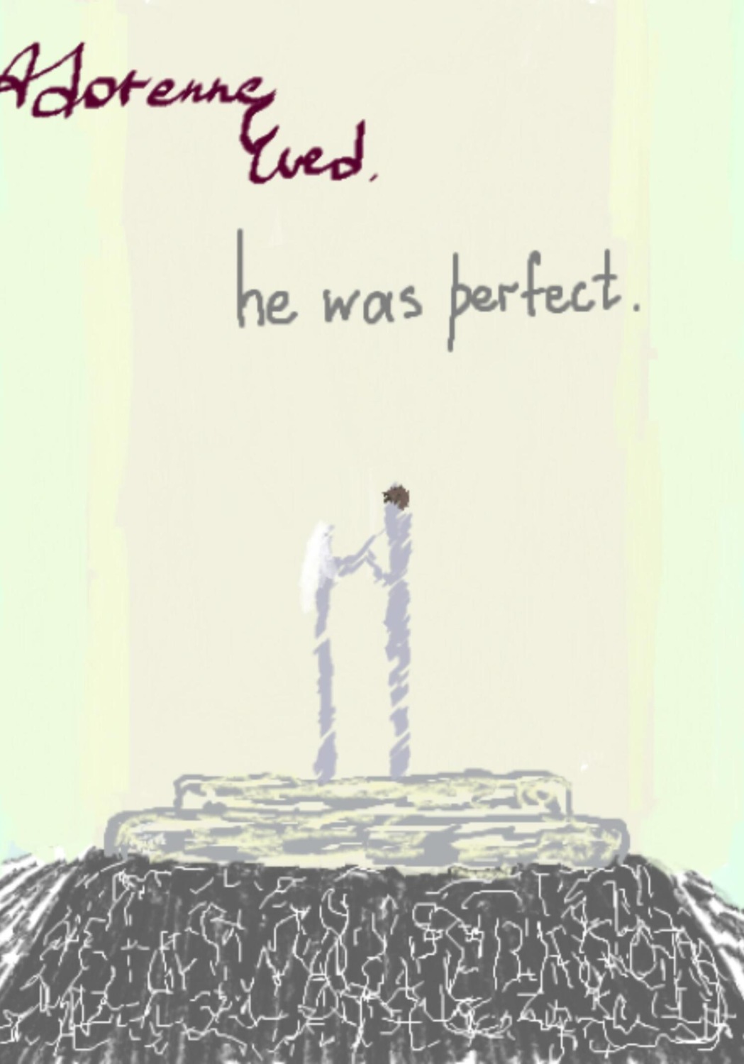 Обложка книги «He was perfect»