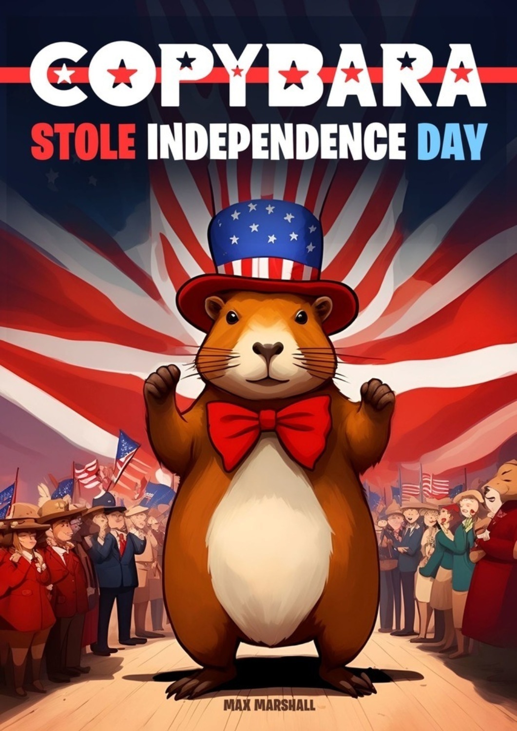 Обложка книги «Capybara Stole Independence Day»