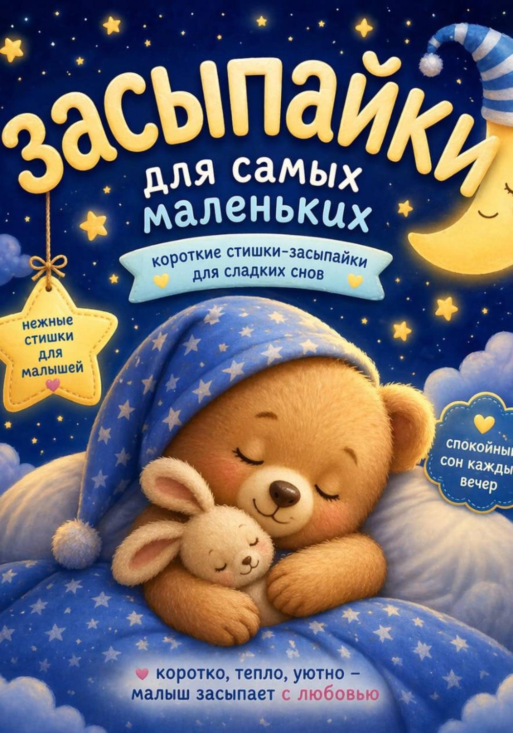 Обложка книги «Засыпайки для самых маленьких»