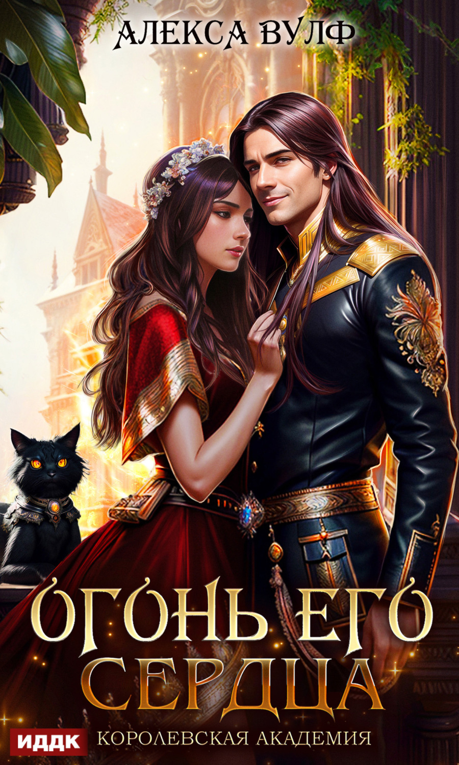 Обложка книги «Огонь его сердца. Королевская Академия»
