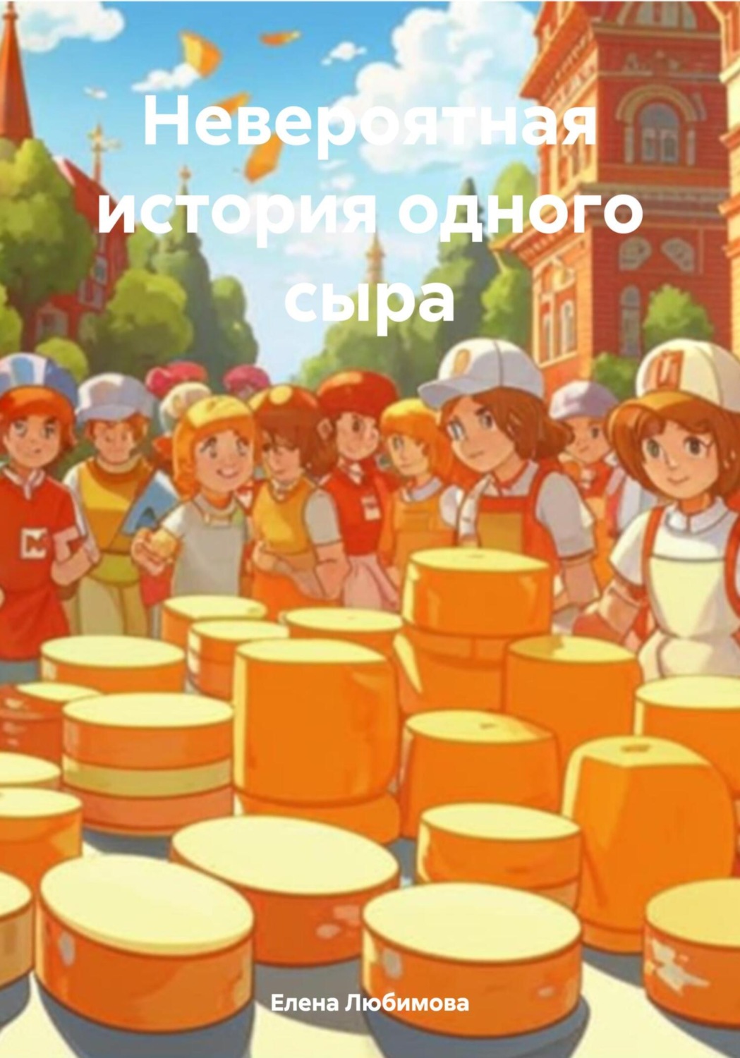 Обложка книги «Невероятная история одного сыра»
