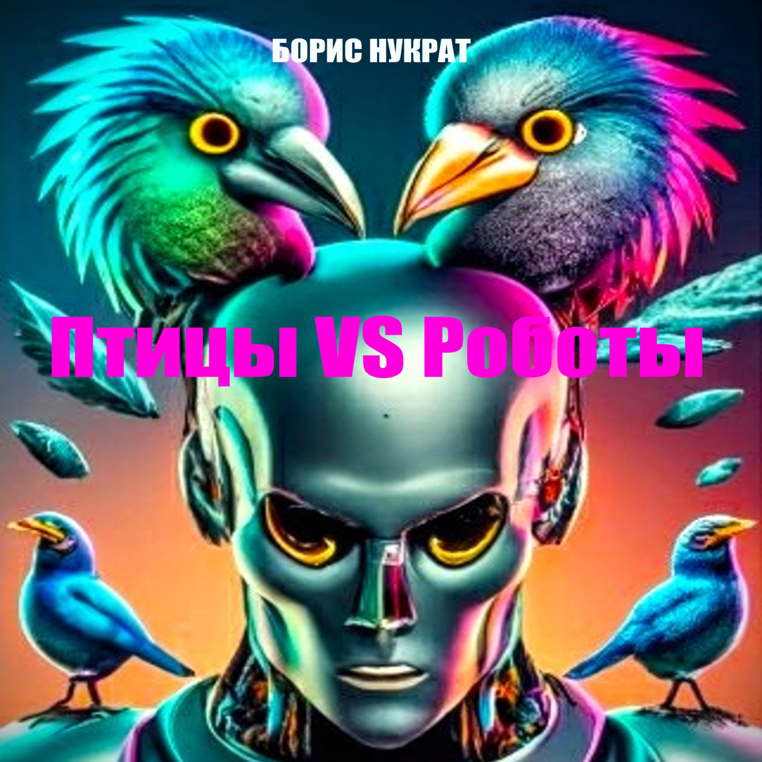 Обложка книги «Птицы VS Роботы. Книга 2»