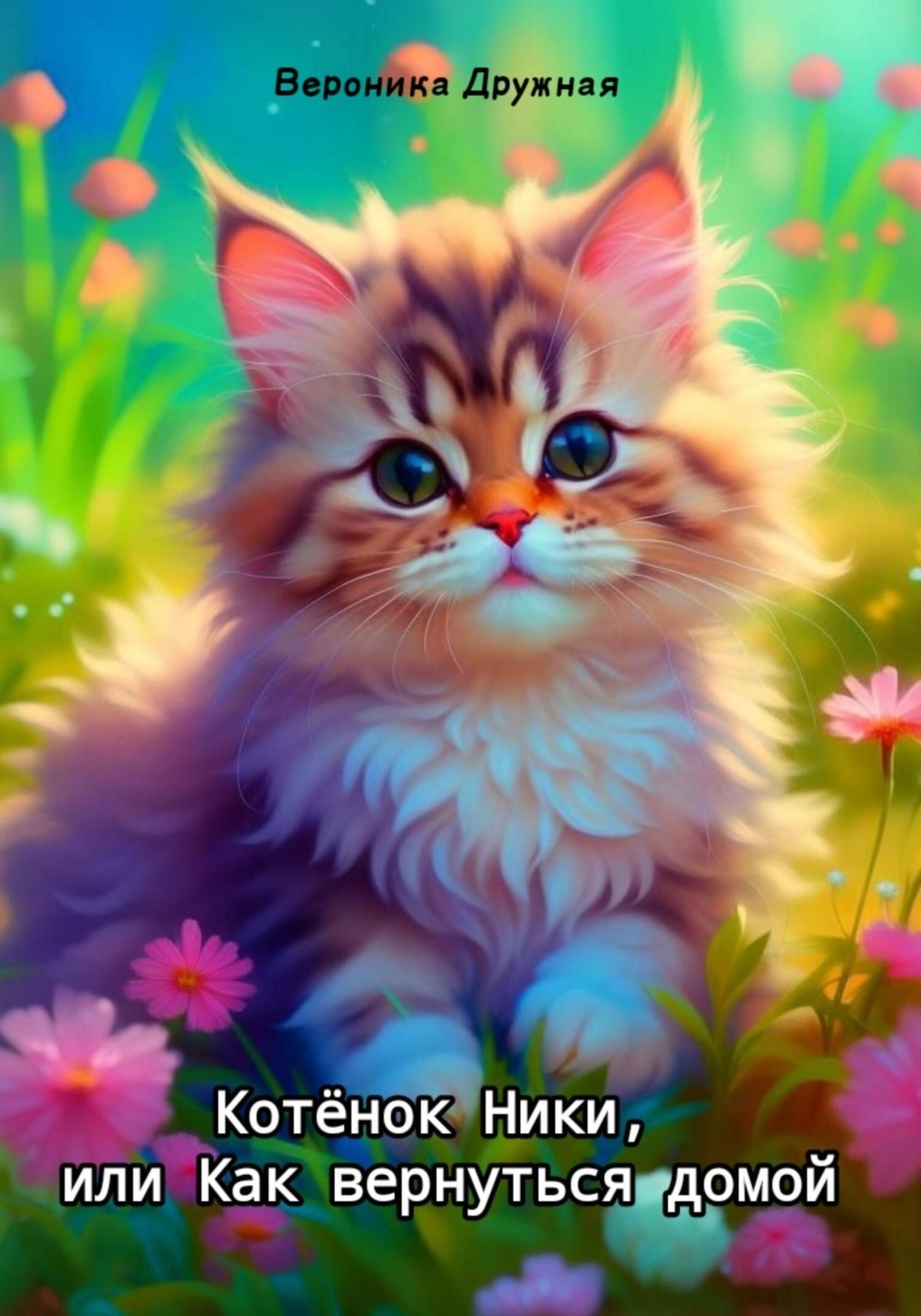Обложка книги «Котёнок Ники, или Как вернуться домой»
