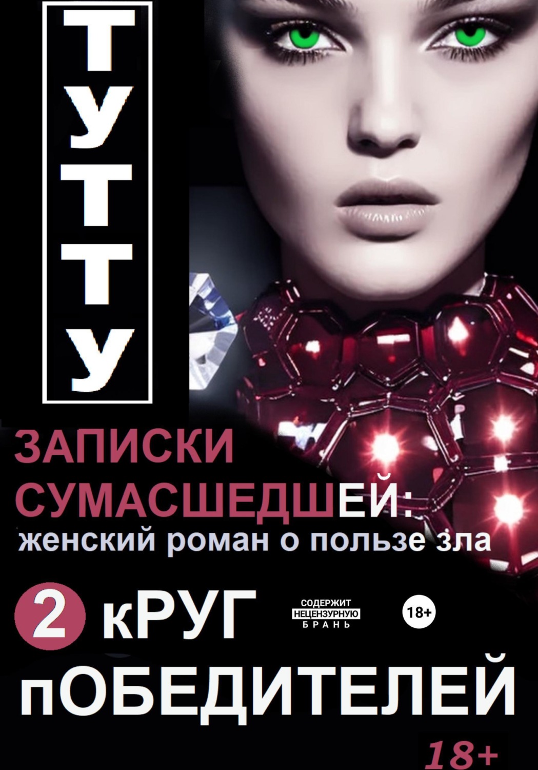 Обложка книги «Записки сумасшедшей: женский роман о пользе зла. Книга 2. Круг победителей»