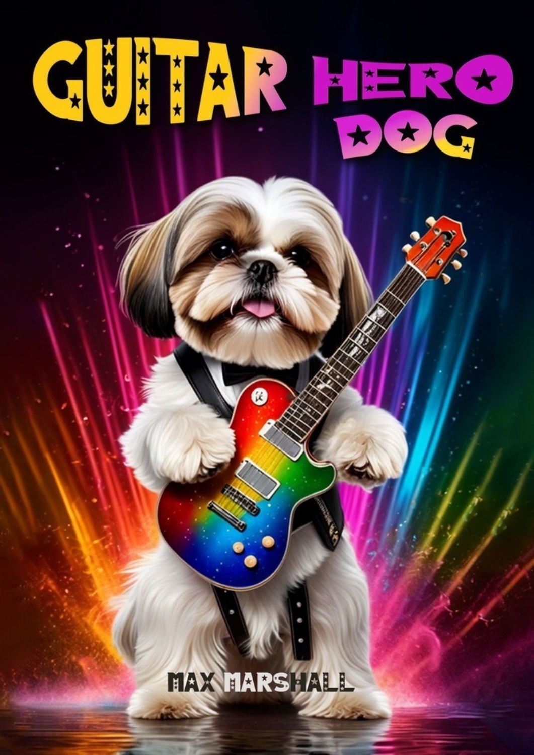 Обложка книги «Guitar Hero Dog»