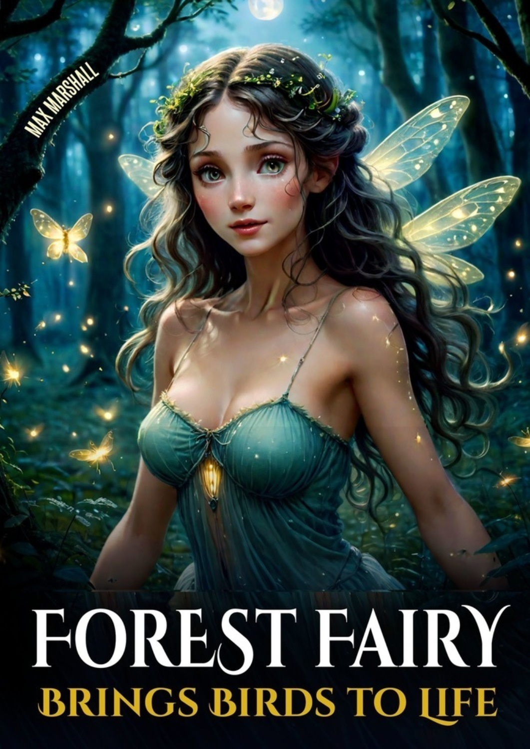 Обложка книги «Forest fairy brings birds to life»