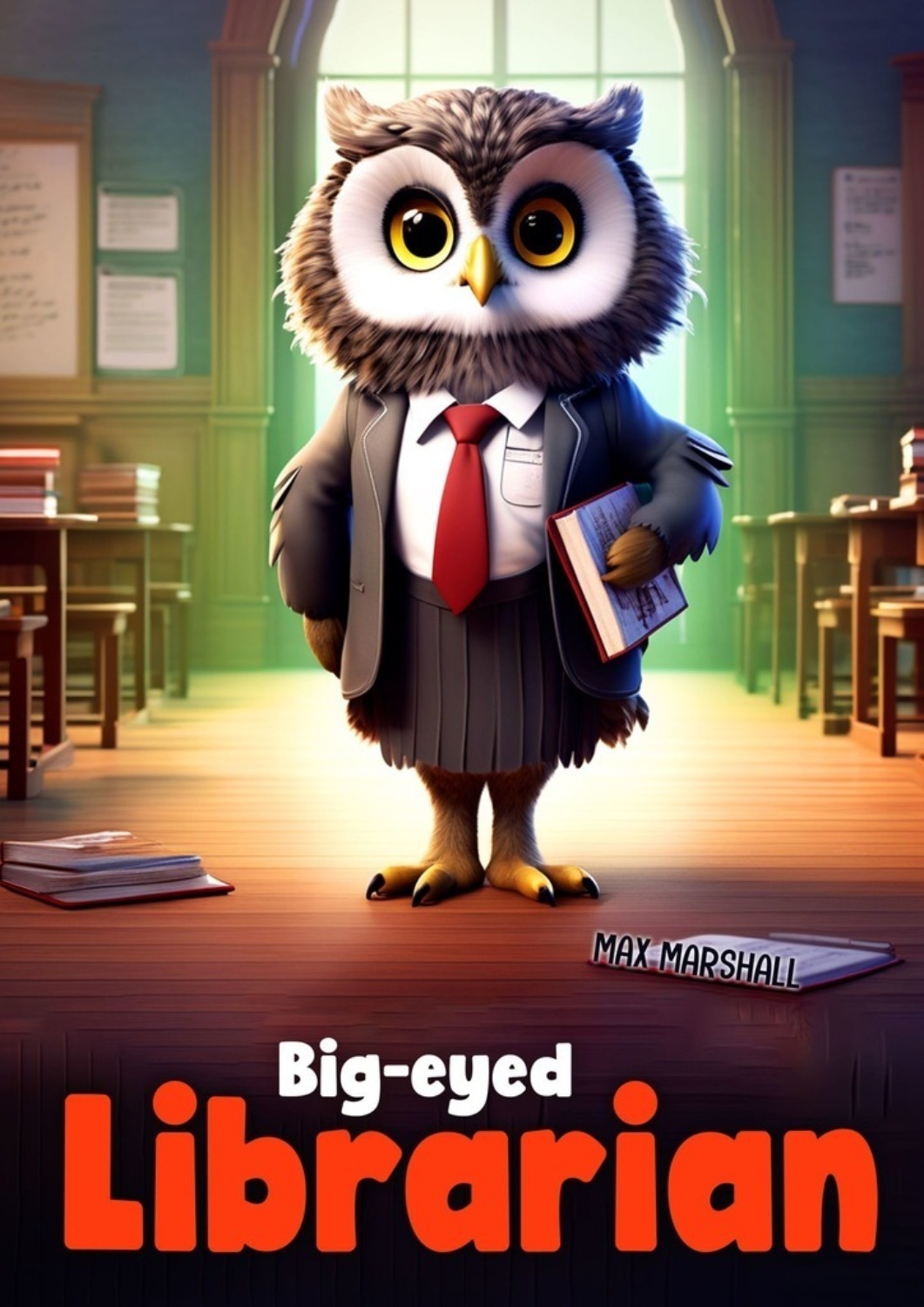 Обложка книги «Big-eyed Librarian»