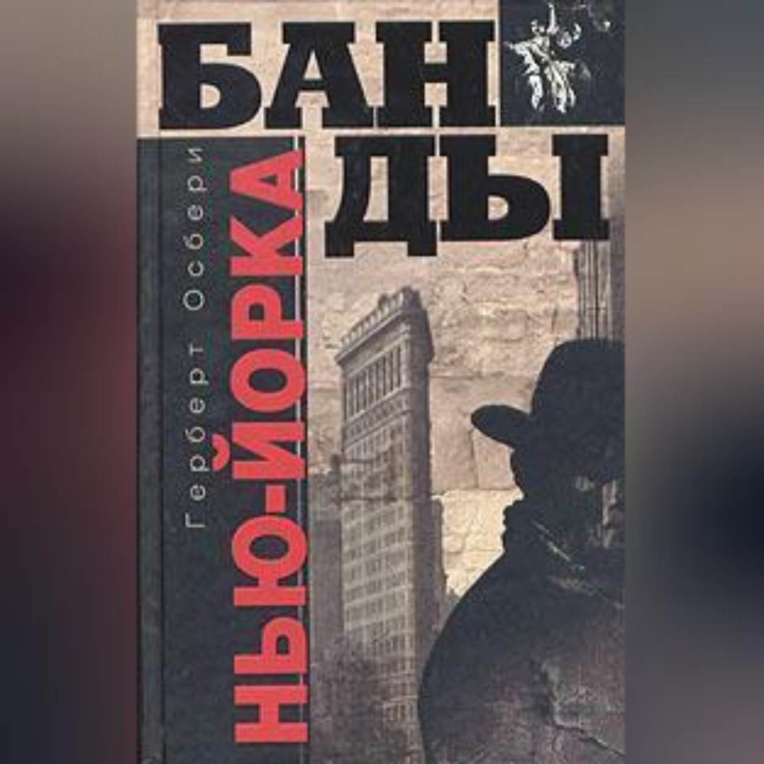 Обложка книги «Банды Нью-Йорка»