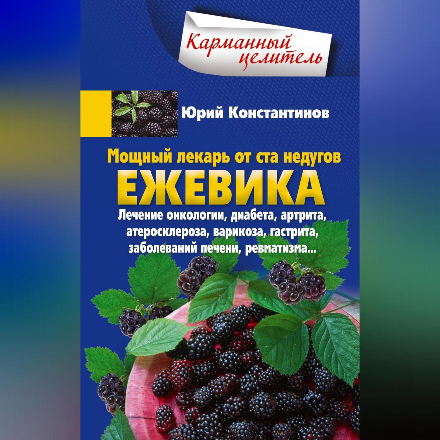 Обложка книги «Мощный лекарь от ста недугов. Ежевика. Лечение онкологии, диабета, артрита, атеросклероза, варикоза, гастрита, заболеваний печени, ревматизма…»