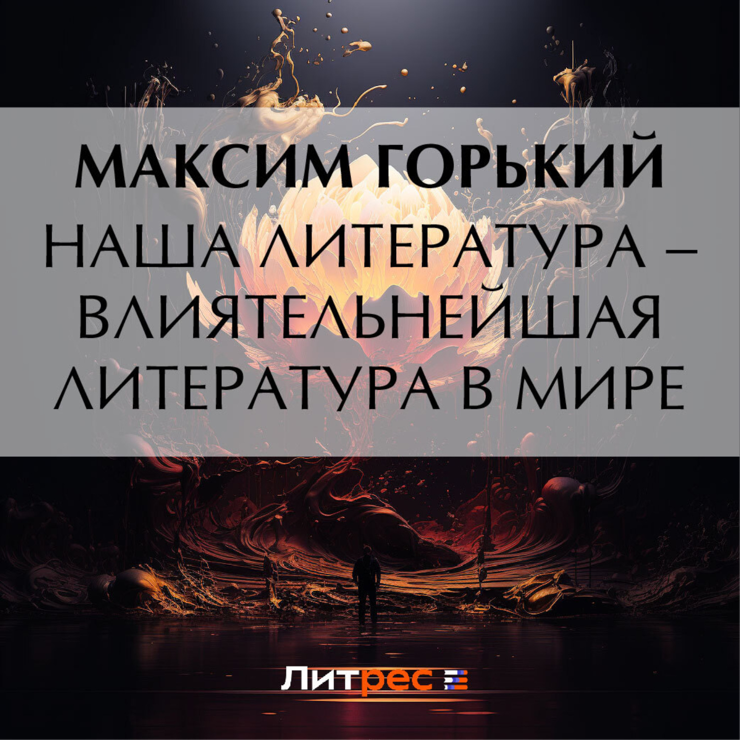 Обложка книги «Наша литература – влиятельнейшая литература в мире»