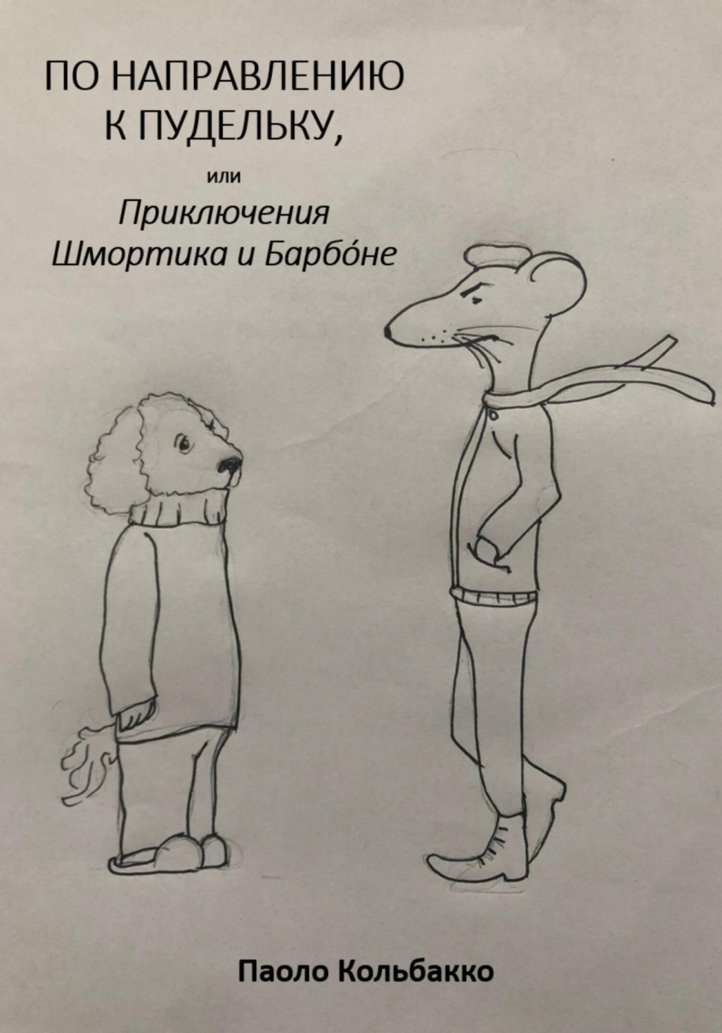 Обложка книги «По направлению к пудельку, или Приключения Шмортика и Барбóне»
