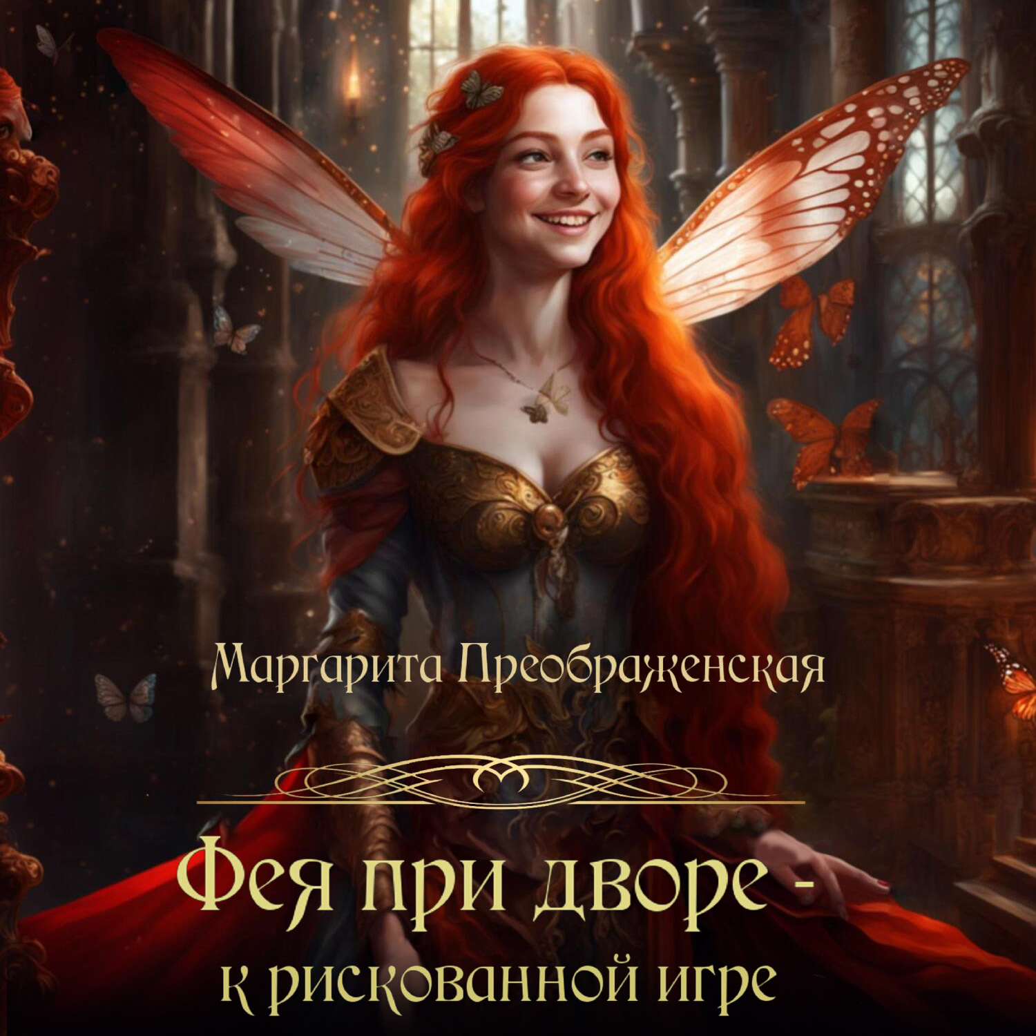 Обложка книги «Фея при дворе – к рискованной игре»