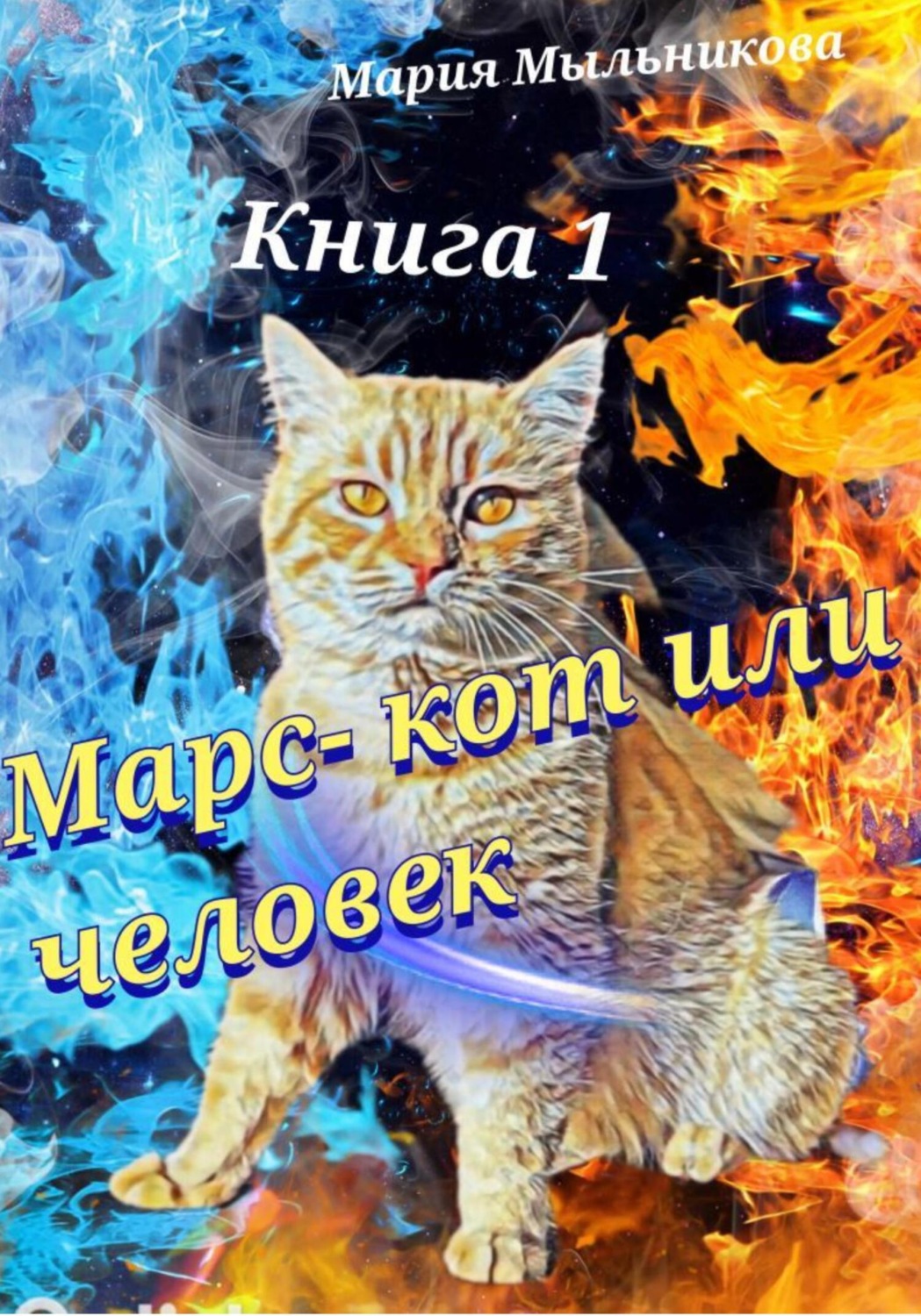 Обложка книги «Марс – кот или человек»