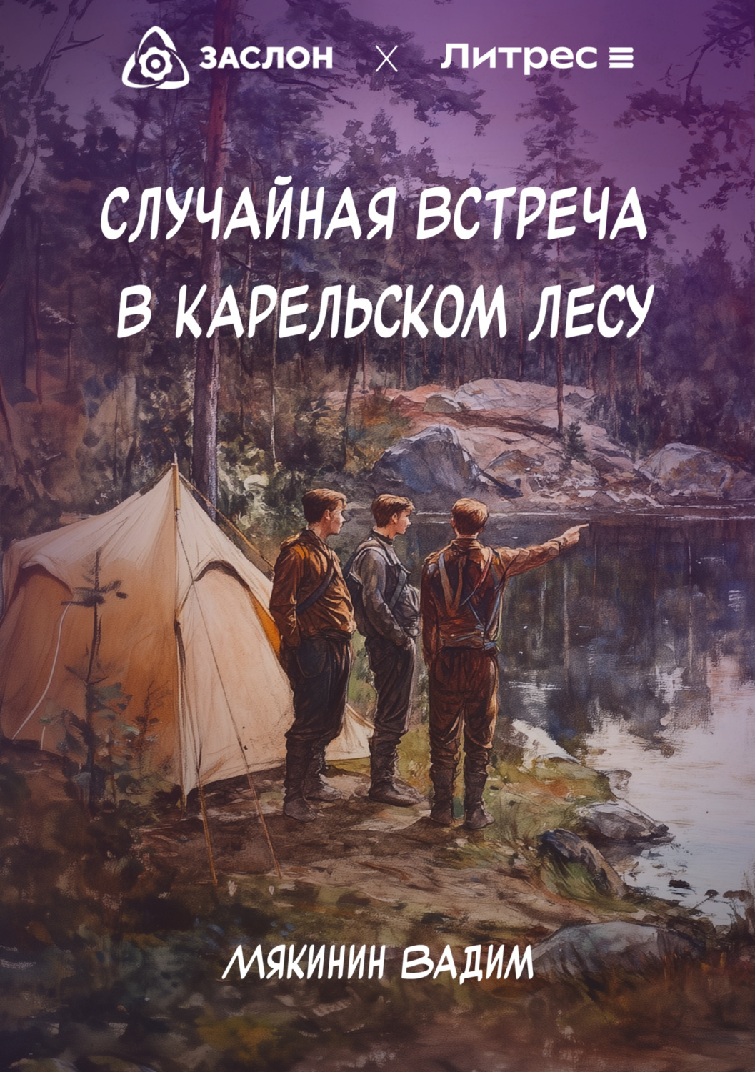 Обложка книги «Случайная встреча в карельском лесу»