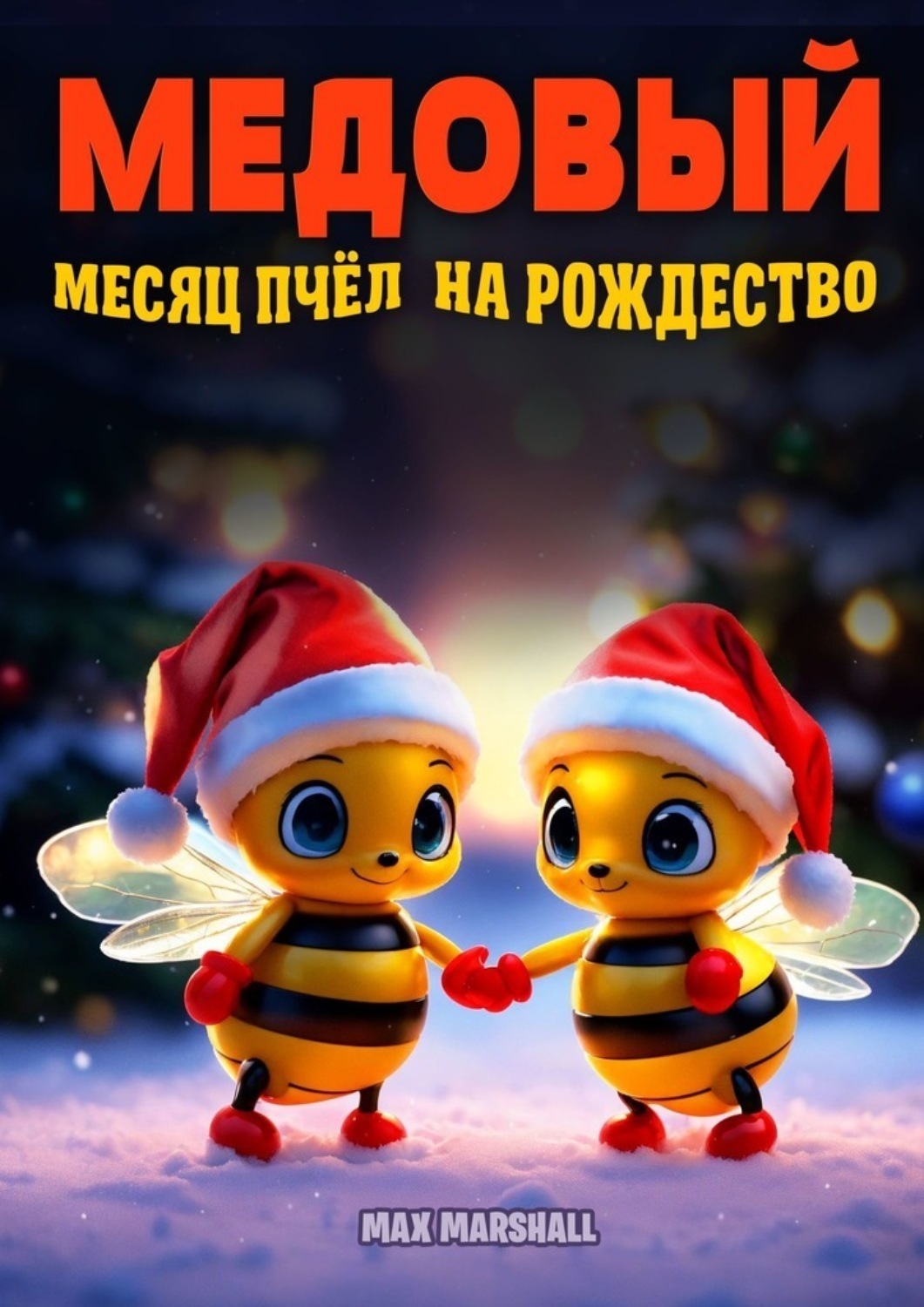 Обложка книги «Медовый месяц пчёл на Рождество»