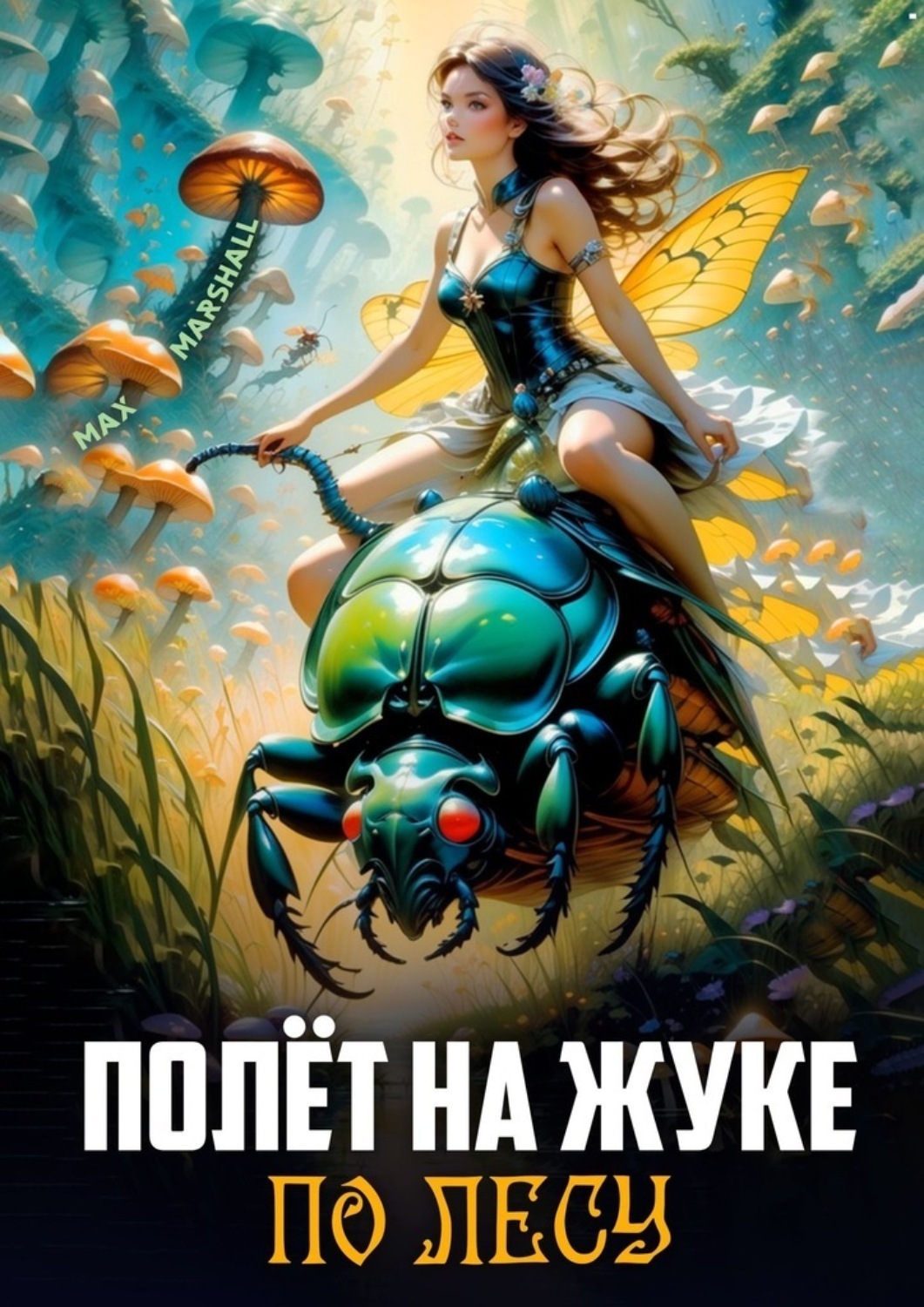 Обложка книги «Полёт на жуке по лесу»