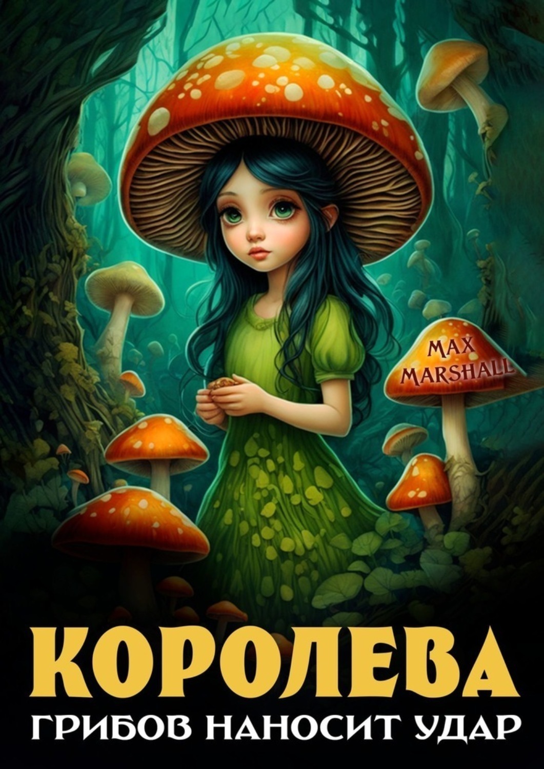 Обложка книги «Королева грибов наносит удар»