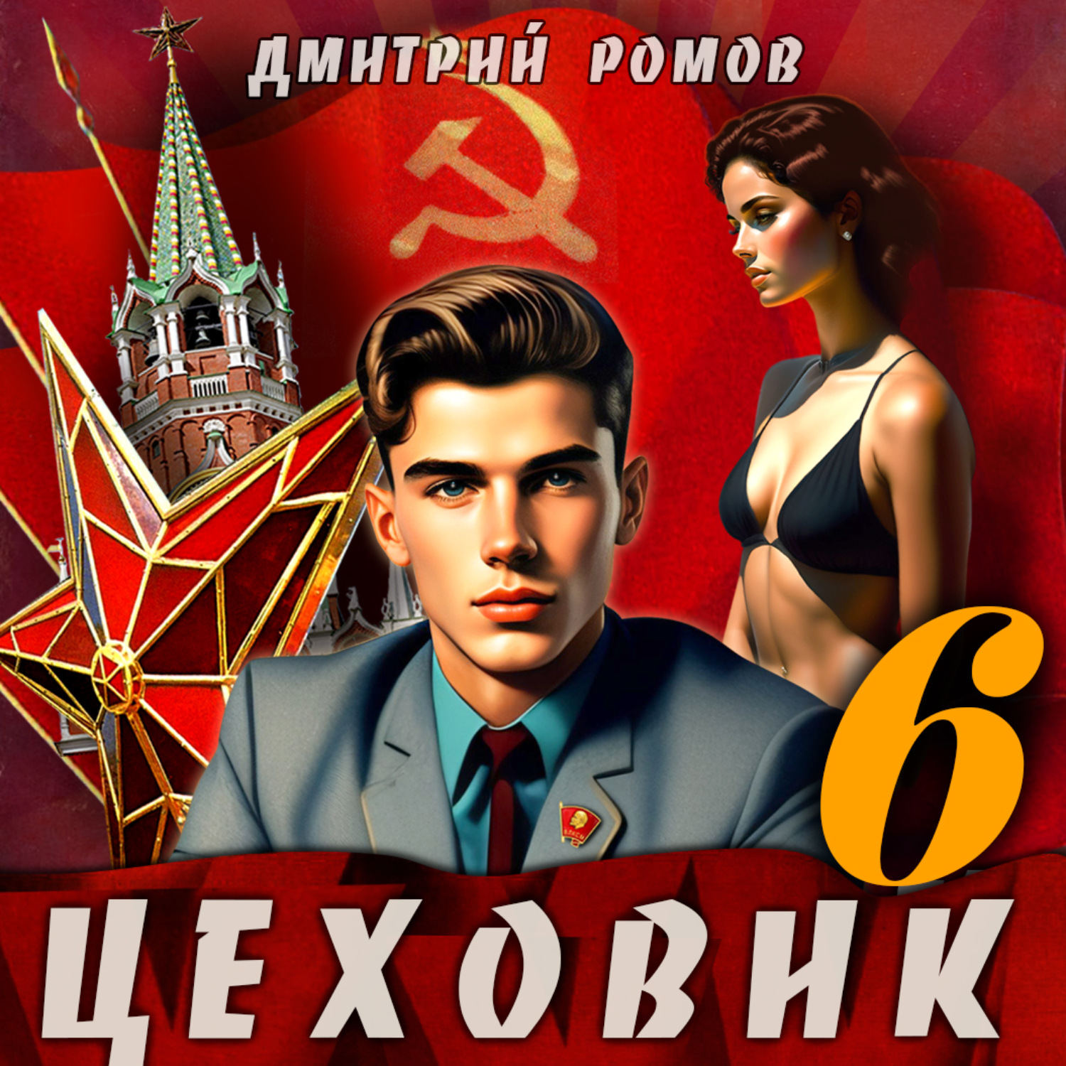 Обложка книги «Цеховик. Книга 6. Кремлёвские звёзды»