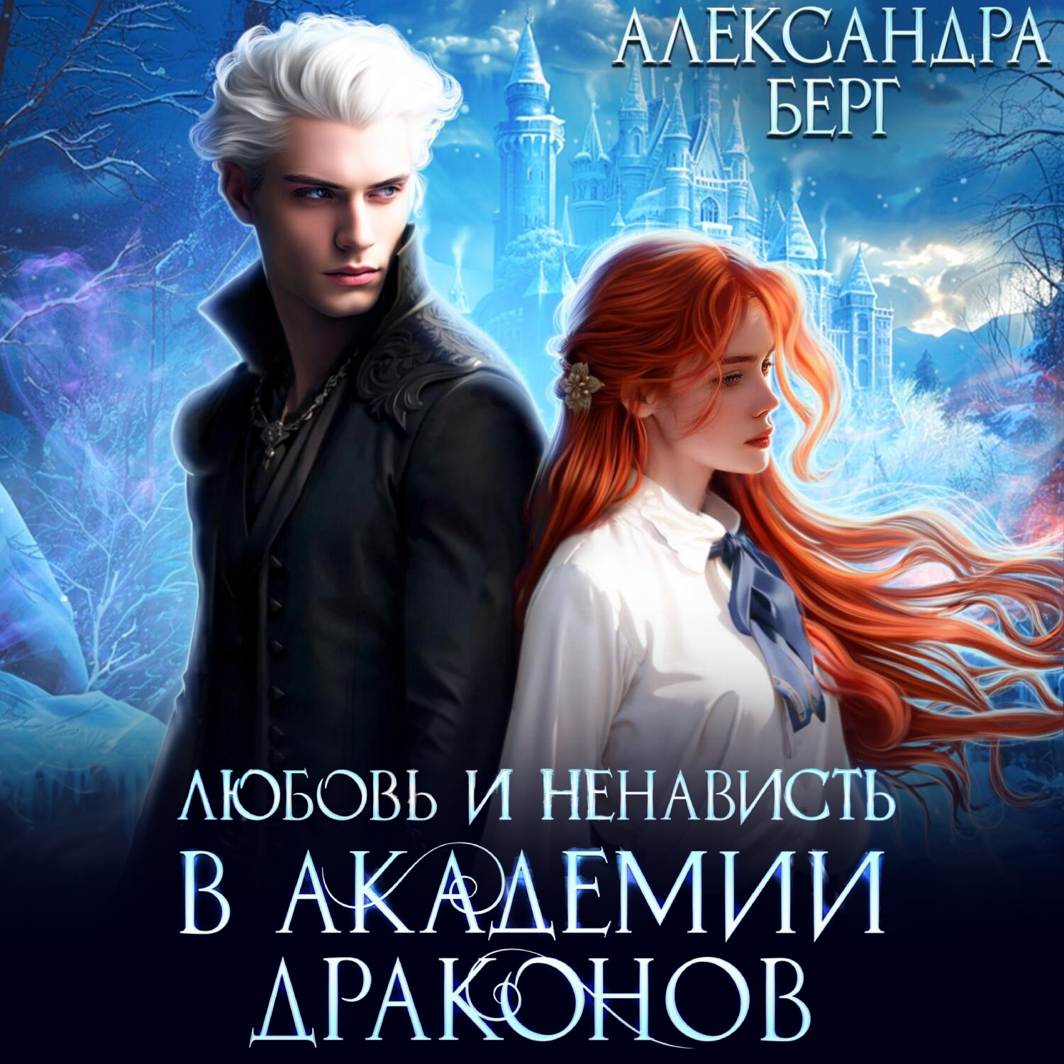 Обложка книги «Любовь и ненависть в Академии Драконов»