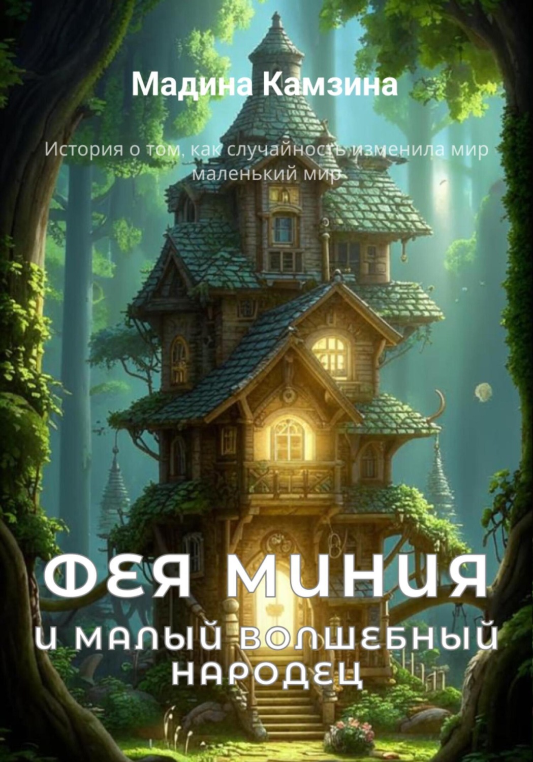 Обложка книги «Фея Миния и малый волшебный народец»