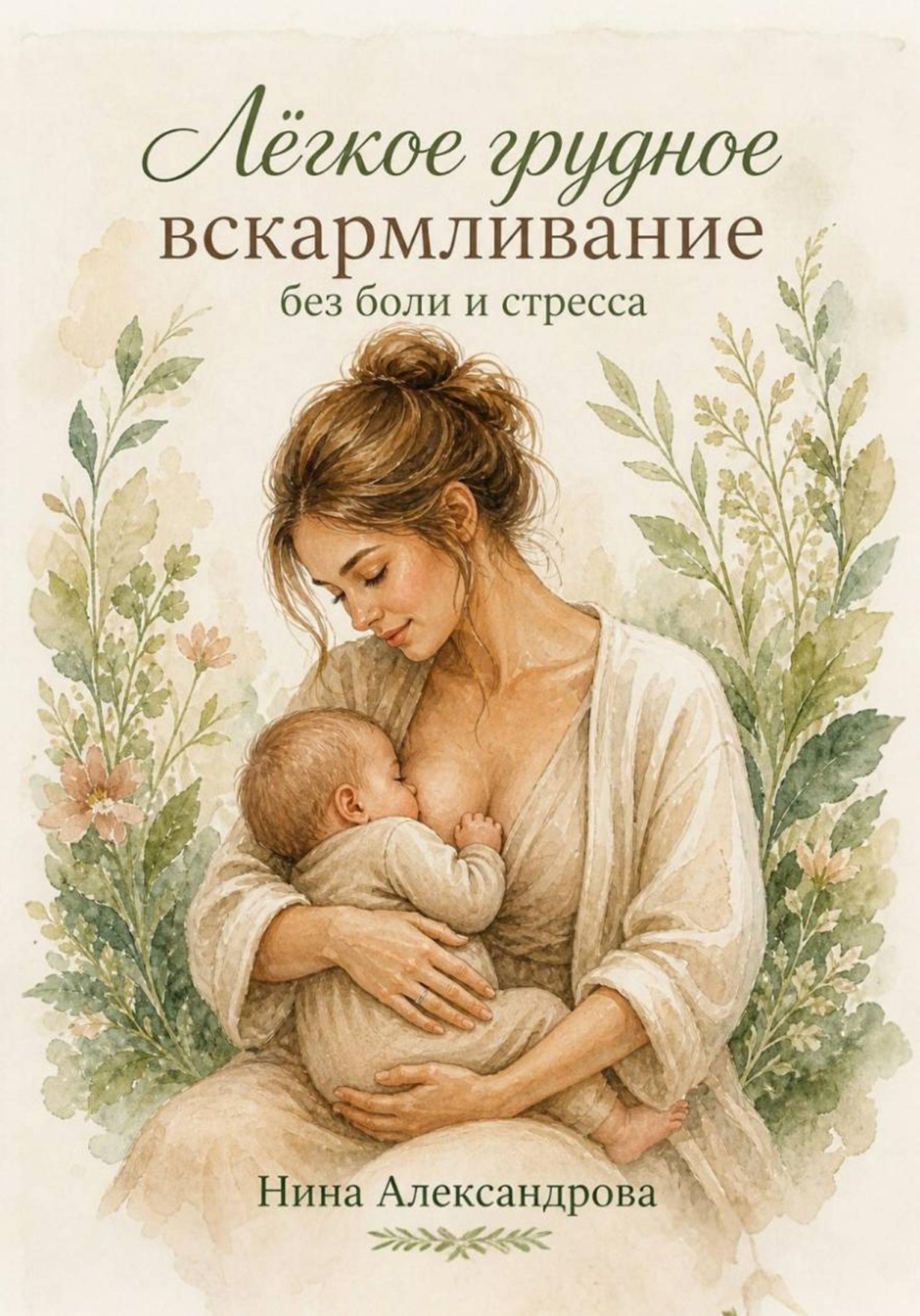 Обложка книги «Лёгкое грудное вскармливание без боли и стресса»