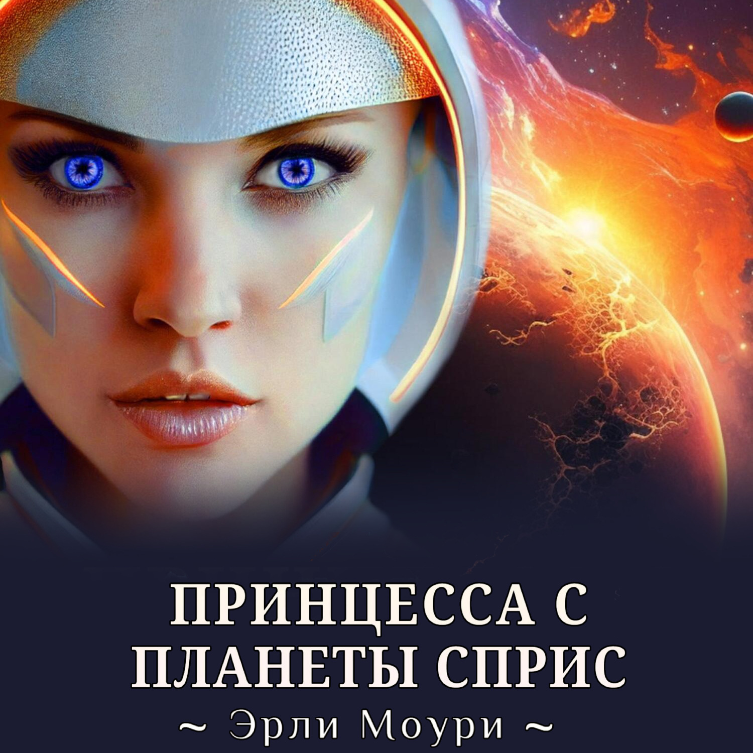 Обложка книги «Принцесса с планеты Сприс»