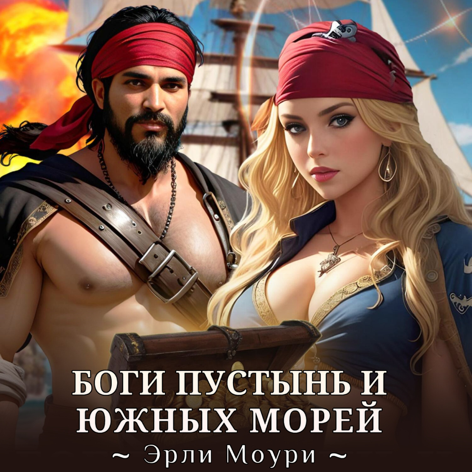 Обложка книги «Боги пустынь и южных морей»