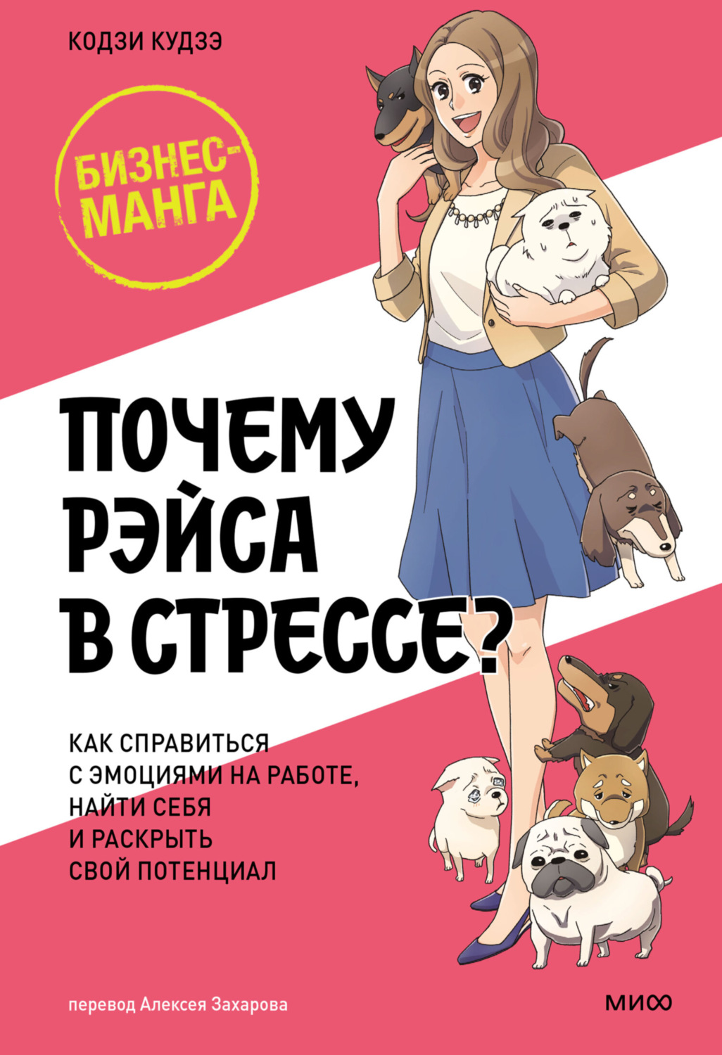 Обложка книги «Почему Рэйса в стрессе? Как справиться с эмоциями на работе, найти себя и раскрыть свой потенциал»