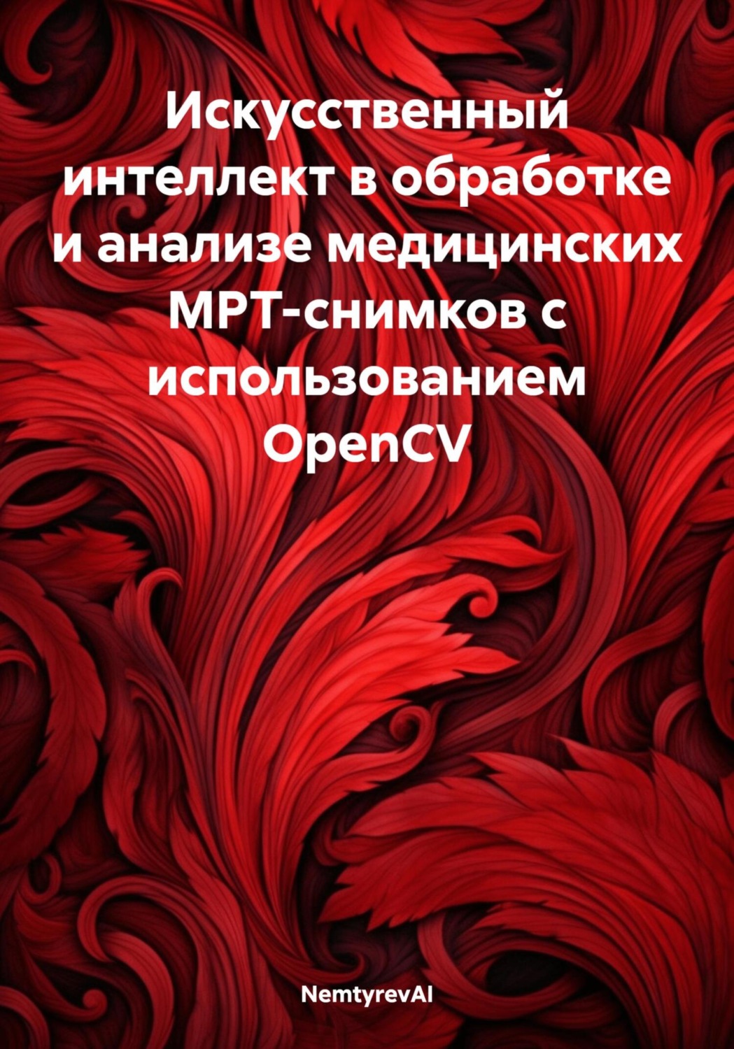 Обложка книги «Искусственный интеллект в обработке и анализе медицинских МРТ-снимков с использованием OpenCV»