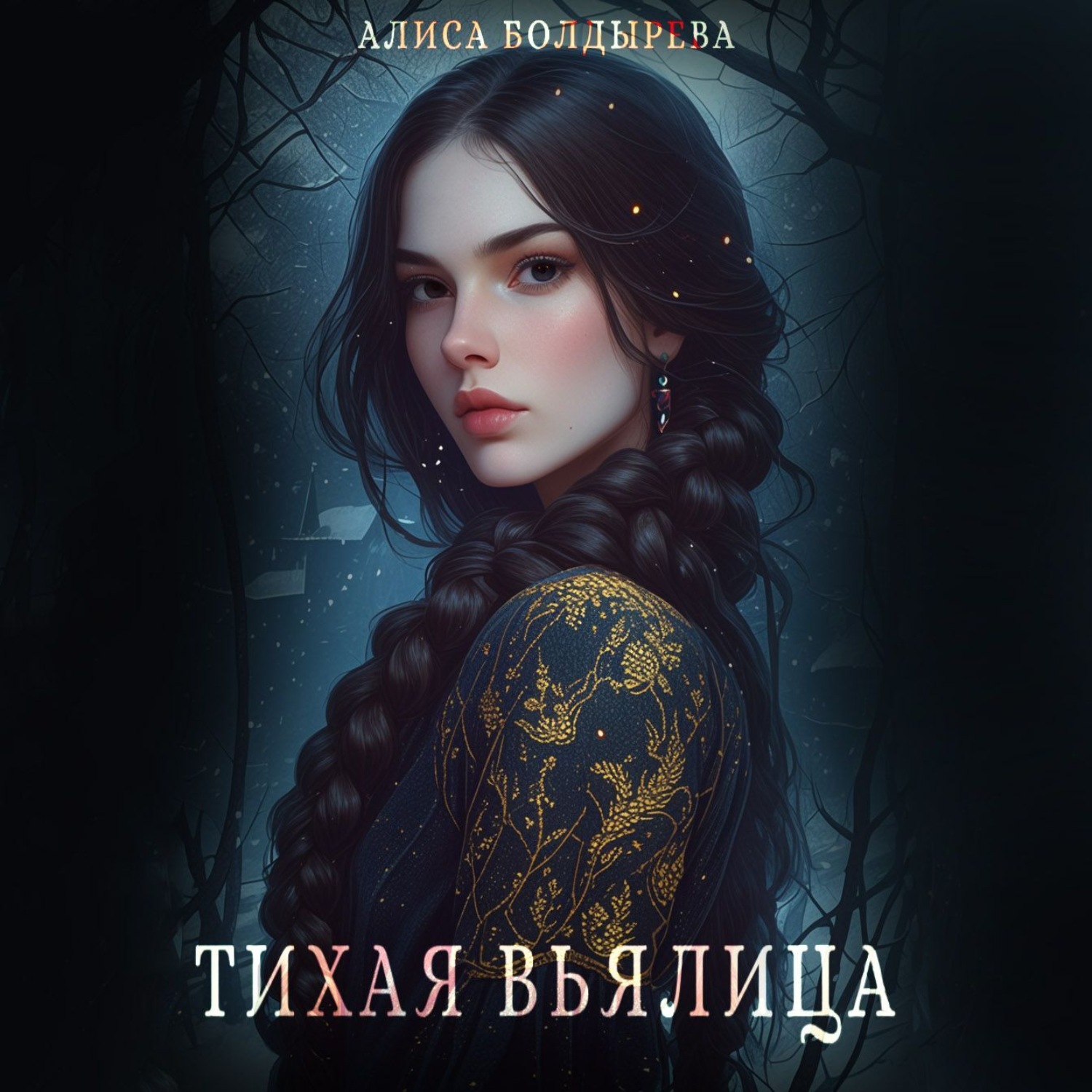 Обложка книги «Тихая вьялица»