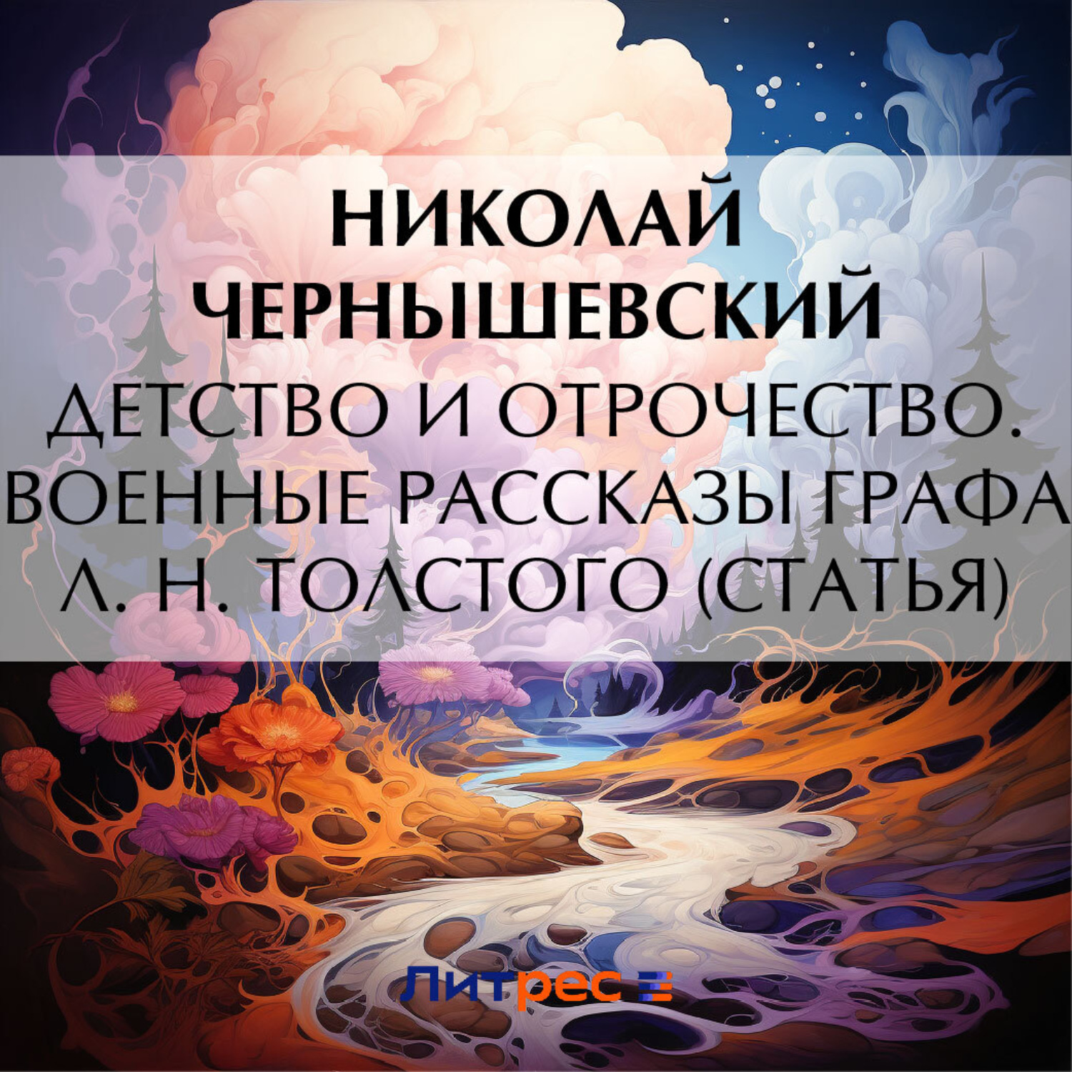 Обложка книги «Детство и отрочество. Военные рассказы графа Л. Н. Толстого (статья)»