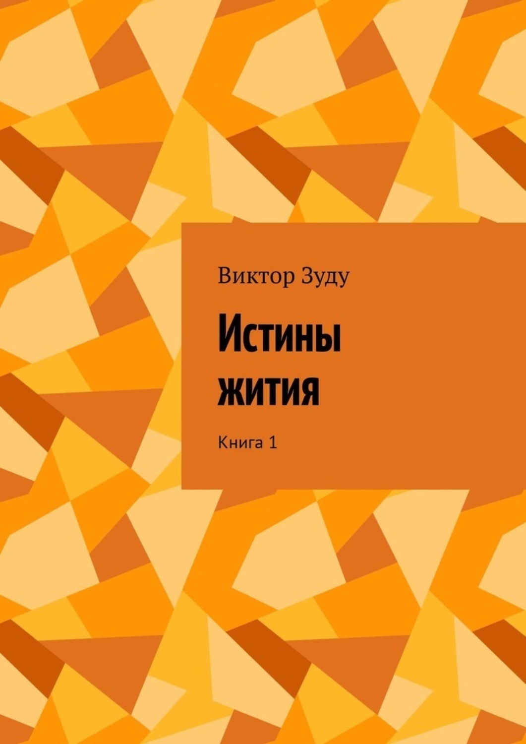 Обложка книги «Истины жития. Книга 1»