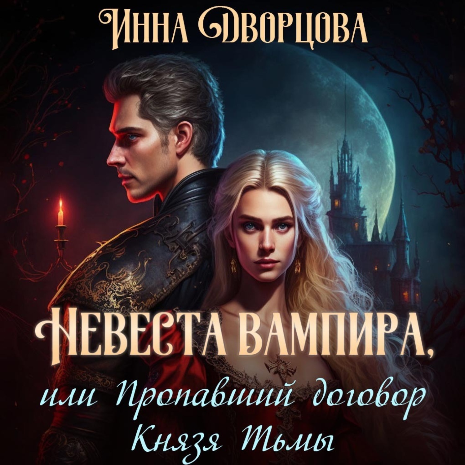 Обложка книги «Невеста вампира, или Пропавший договор Князя Тьмы»