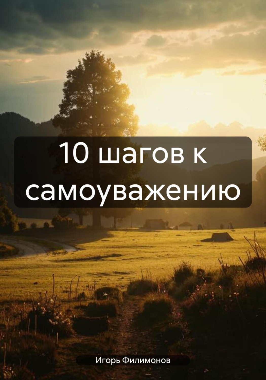 Обложка книги «10 шагов к самоуважению»