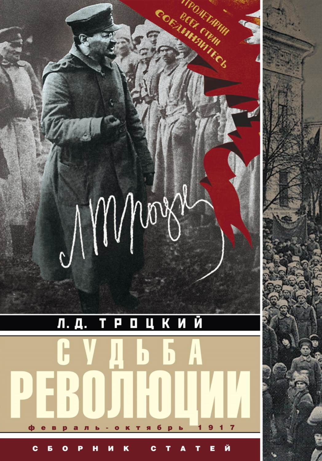 Обложка книги «Судьба революции. Факты, оценки, выводы об истории борьбы в большевистской партии. Февраль – октябрь 1917 г.»